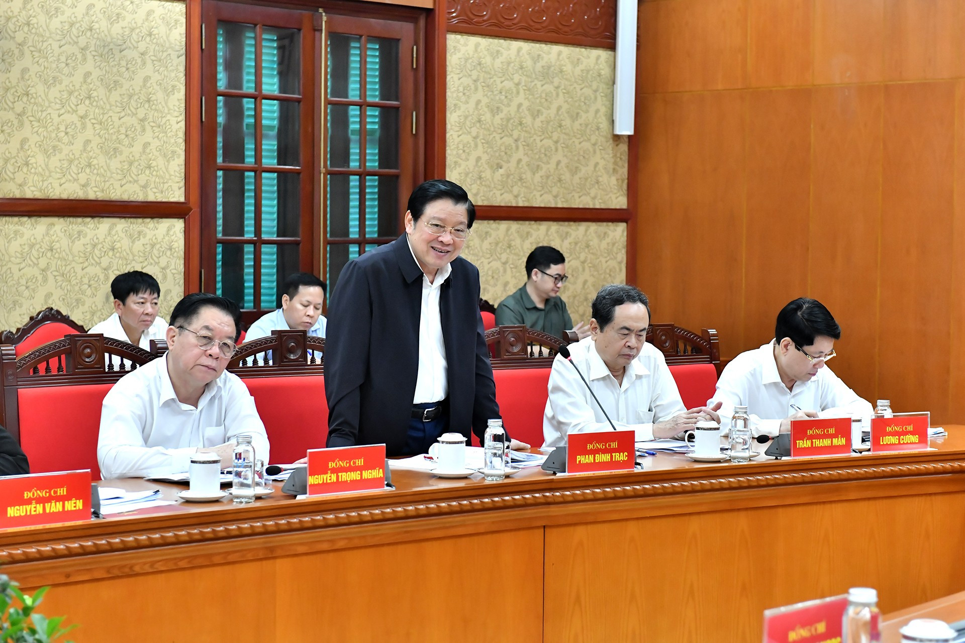 Phan Dinh Trac, miembro del Buró Político y del Secretariado del Comité Central del PCV y jefe de la Comisión de Asuntos Internos de ese comité.