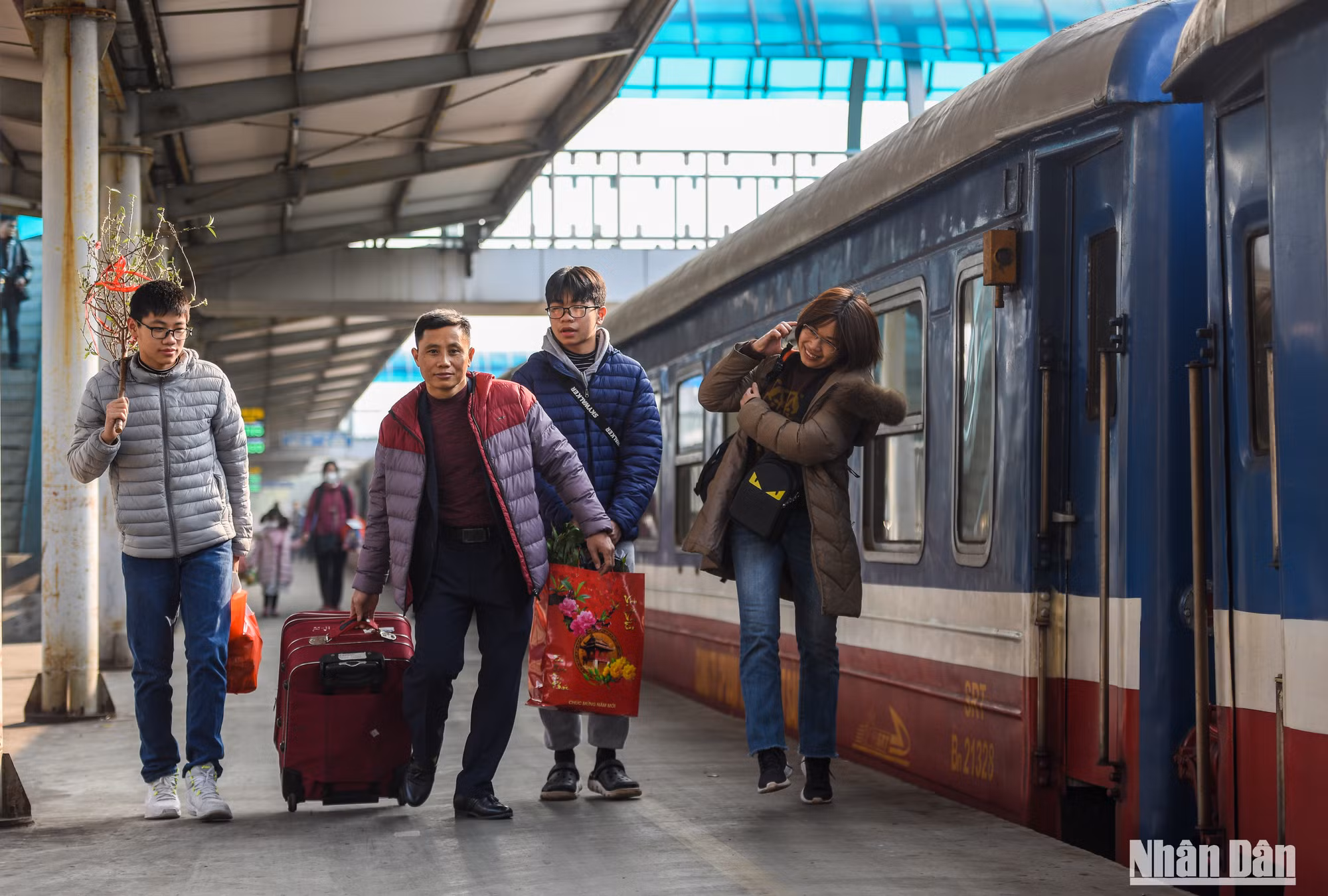[Foto] Los últimos trenes del Año del Tigre 2022