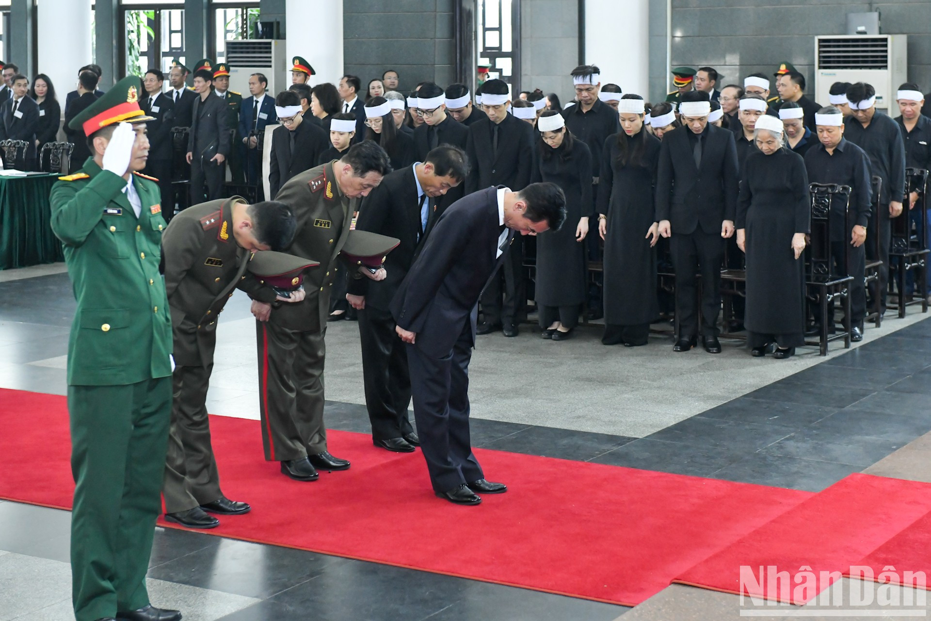 La delegación de Corea del Norte. La delegación de Corea del Norte.
