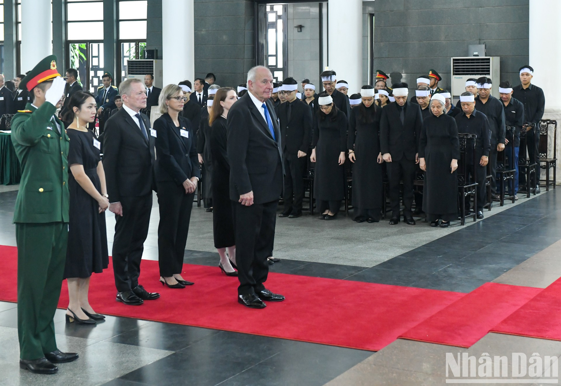 La delegación de Nueva Zelanda. La delegación de Nueva Zelanda.