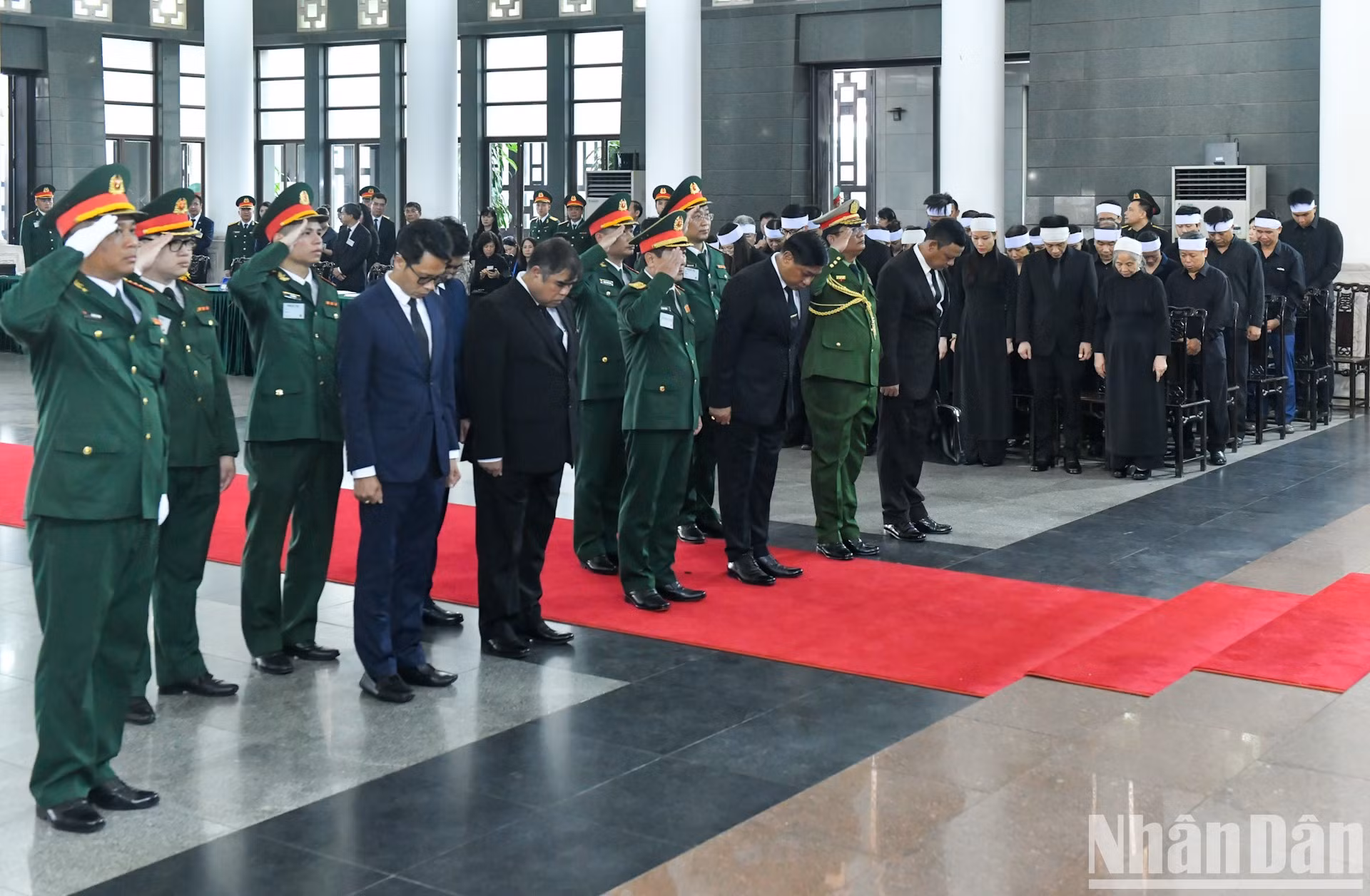 La delegación de Myanmar.