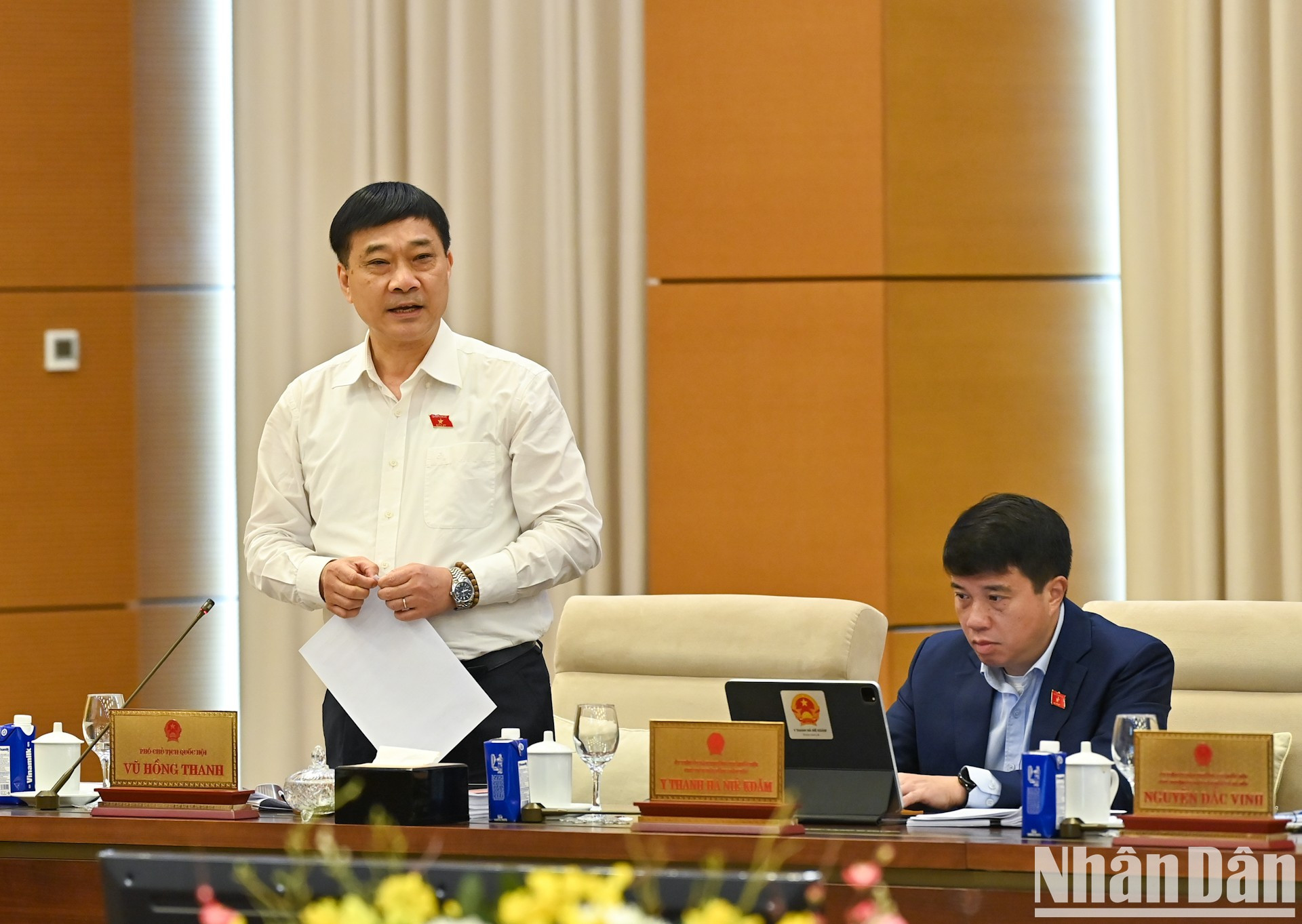 El vicepresidente de la AN Vu Hong Thanh.