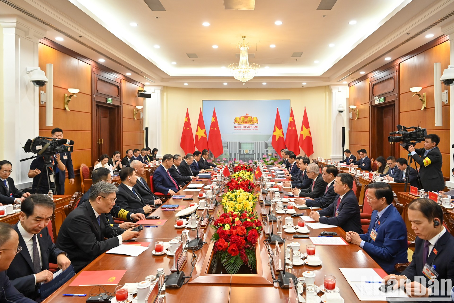 Panorama de la reunión.