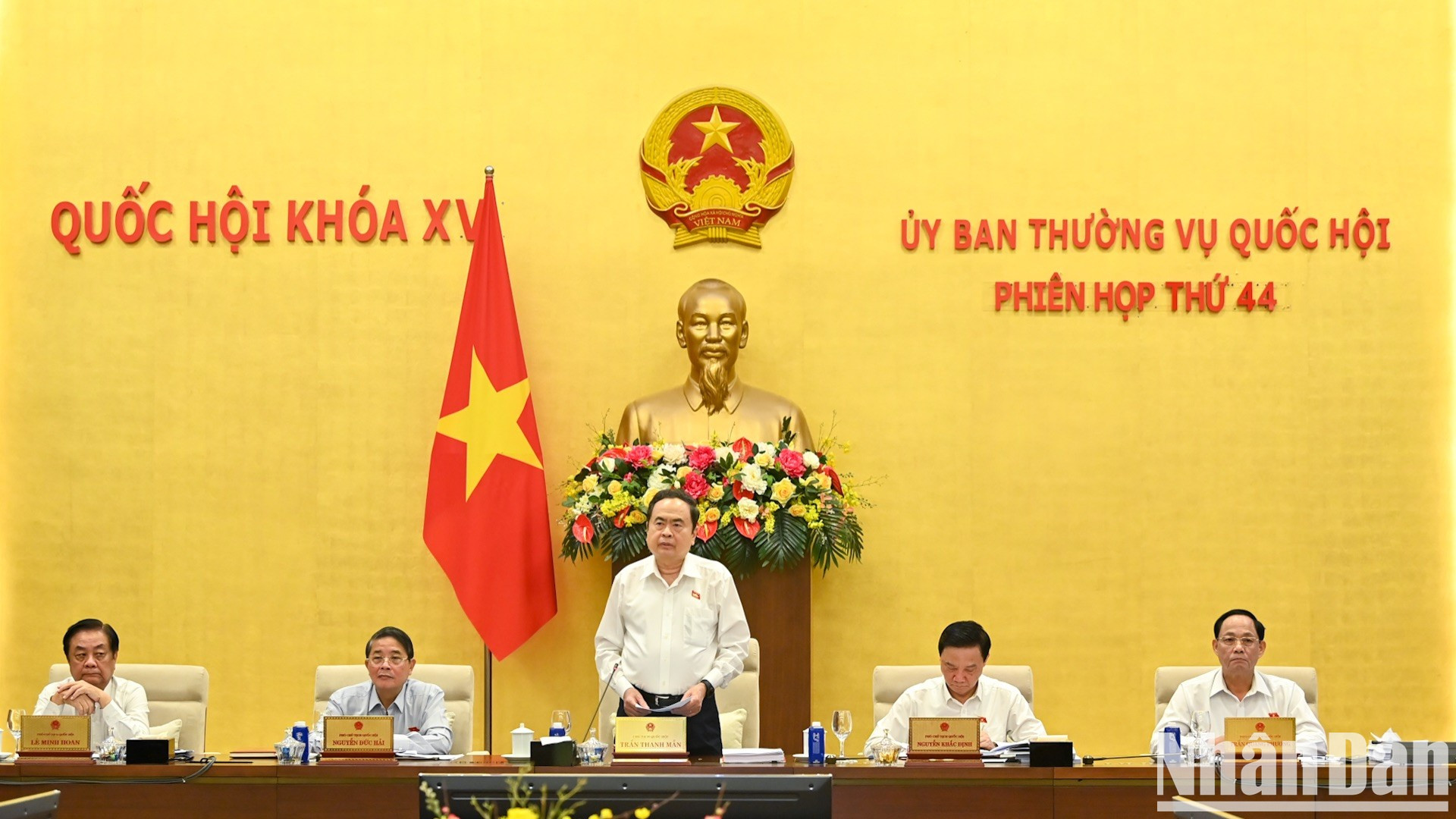 [Foto] Inauguran 44 reunión del Comité Permanente de Asamblea Nacional de Vietnam