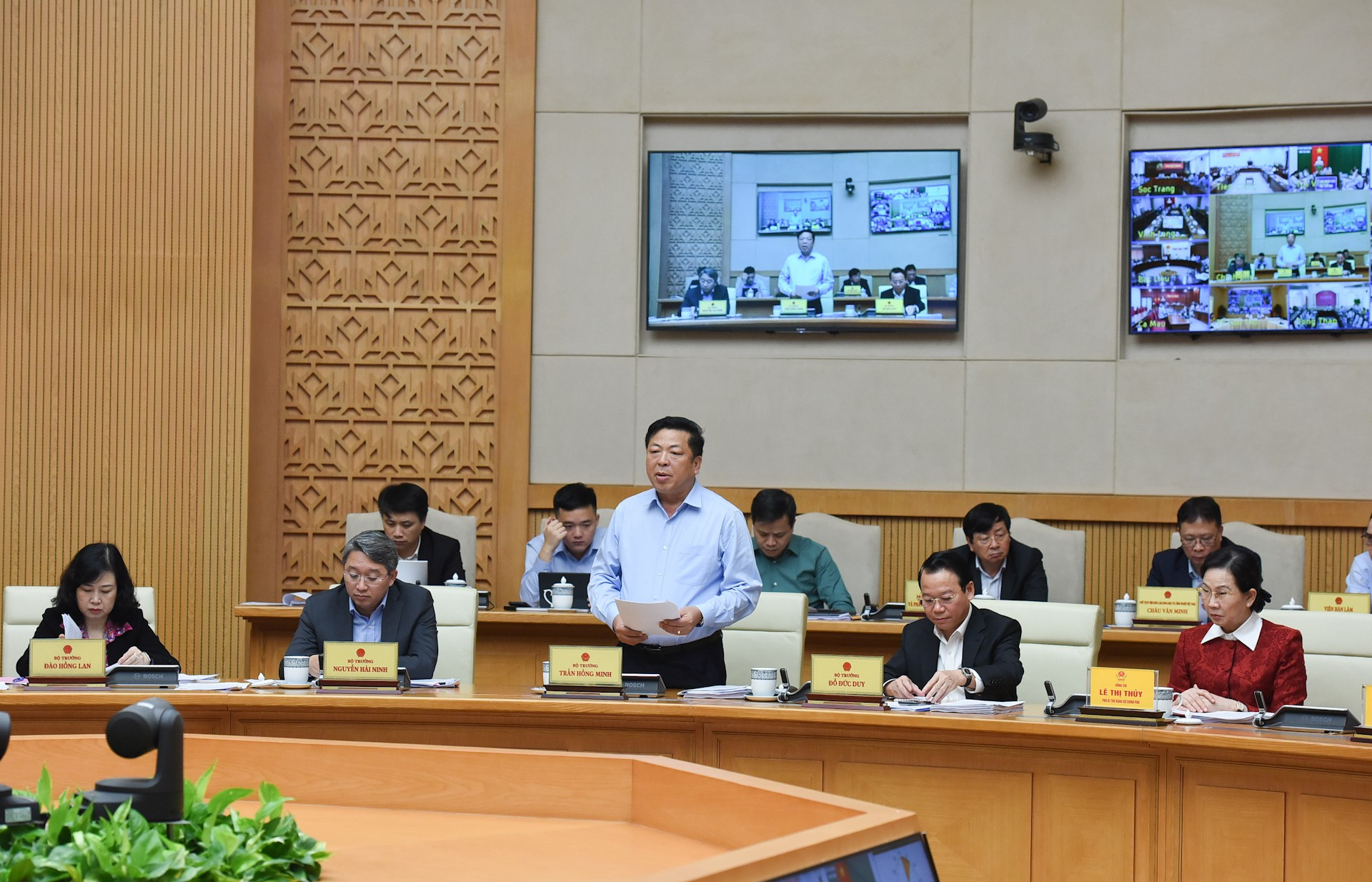 El ministro de Construcción, Tran Hong Minh. El ministro de Construcción, Tran Hong Minh.