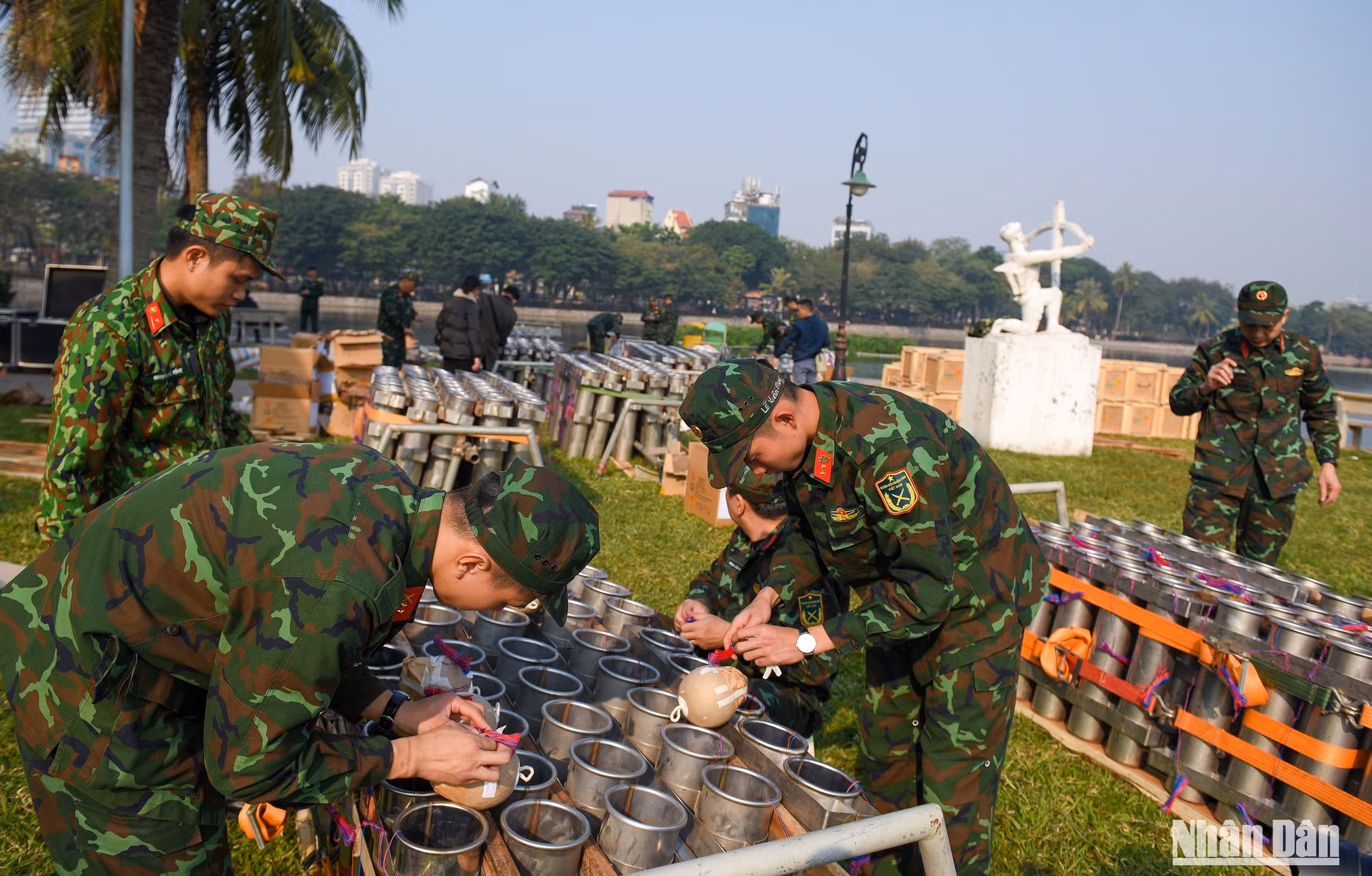 Están a cargo del área 200 personas de 17 fuerzas competentes.