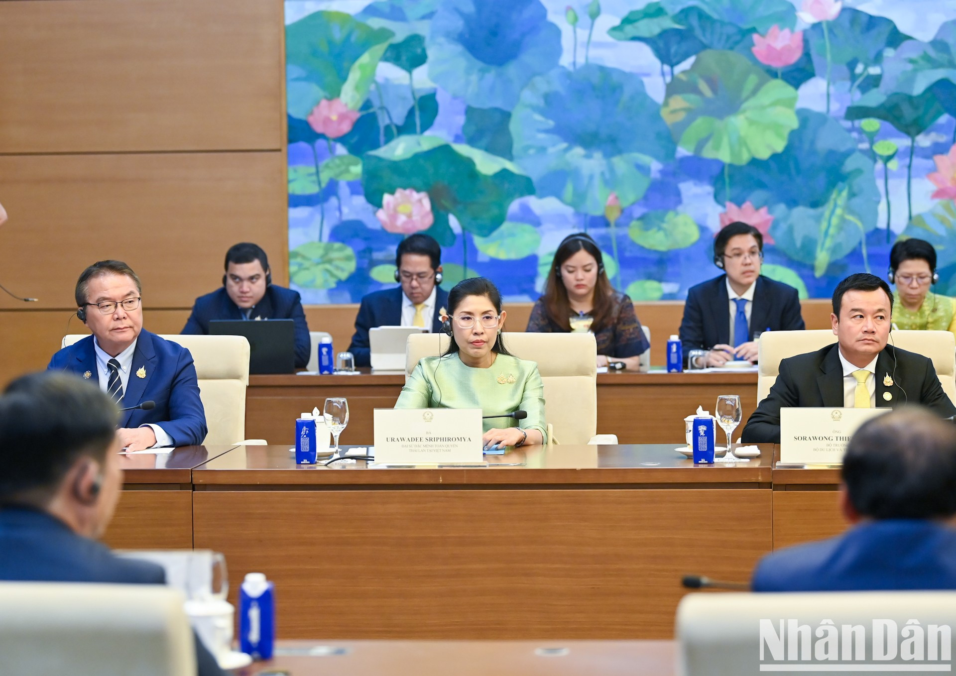 Miembros de la delegación tailandesa. Miembros de la delegación tailandesa.