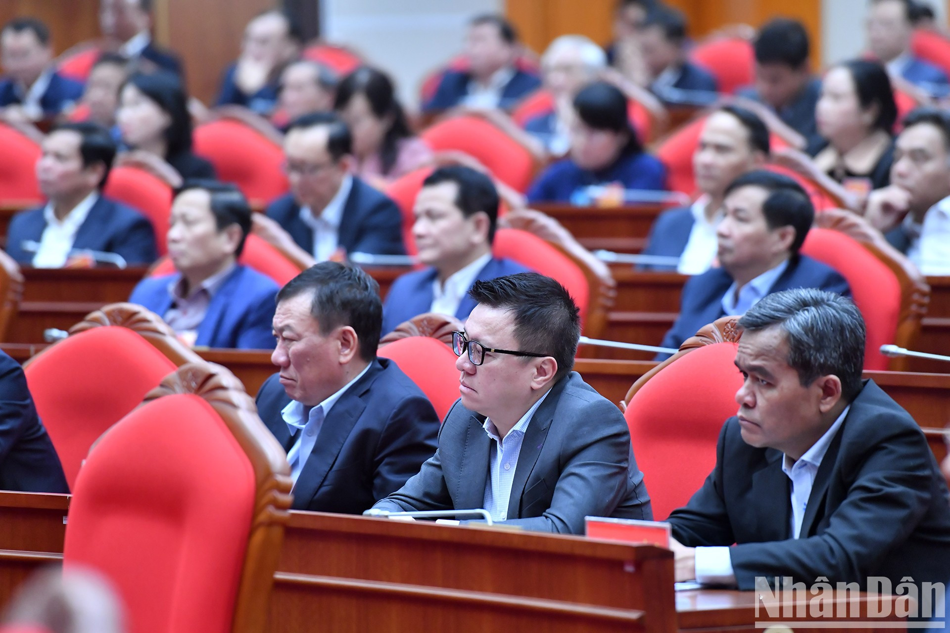 Delegados a la conferencia.