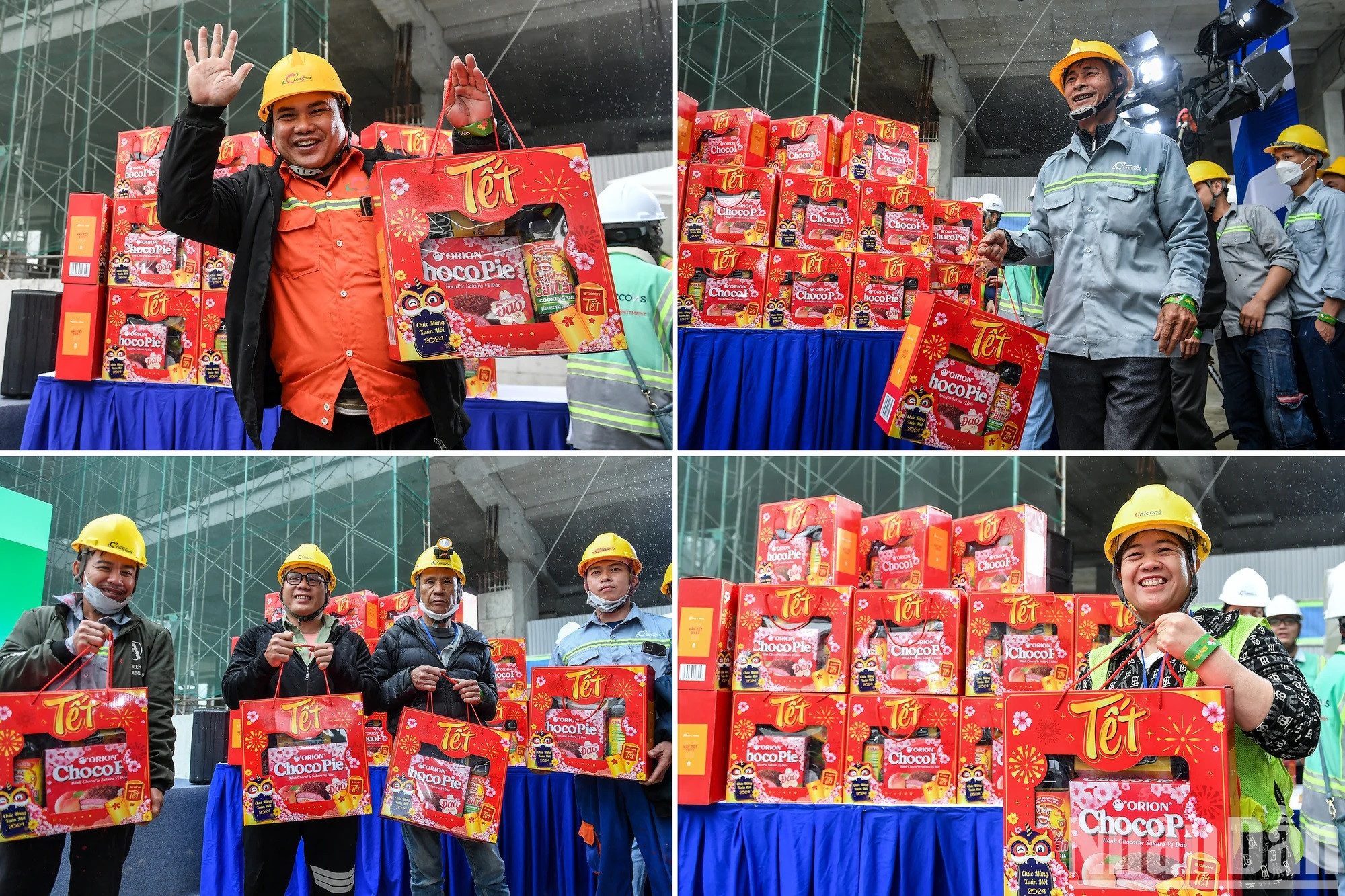 La felicidad de los beneficiarios.