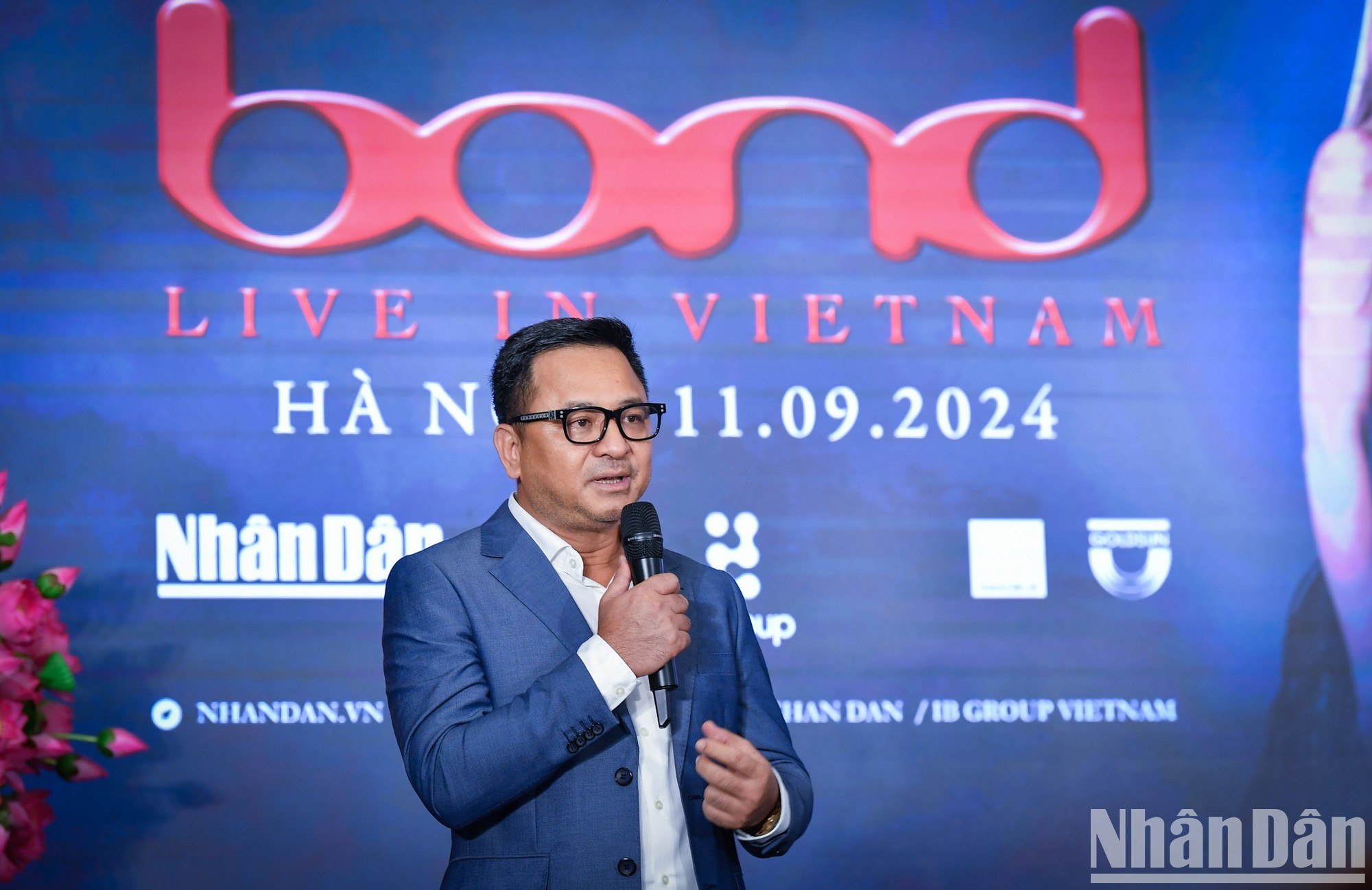 Nguyen Thuy Duong, presidente de IB Group Vietnam y director de producción del programa, en su intervención. Nguyen Thuy Duong, presidente de IB Group Vietnam y director de producción del programa, en su intervención.