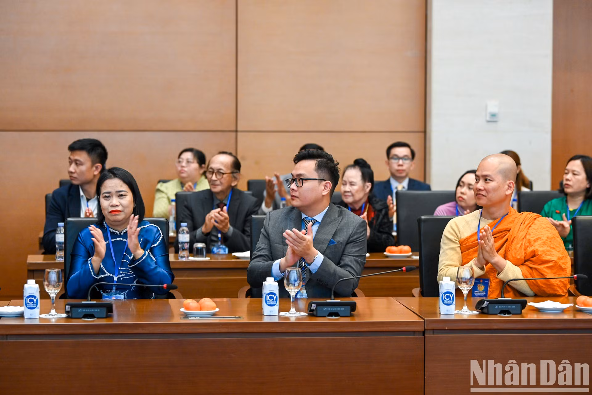 Delegados de la comunidad vietnamita en ultramar.