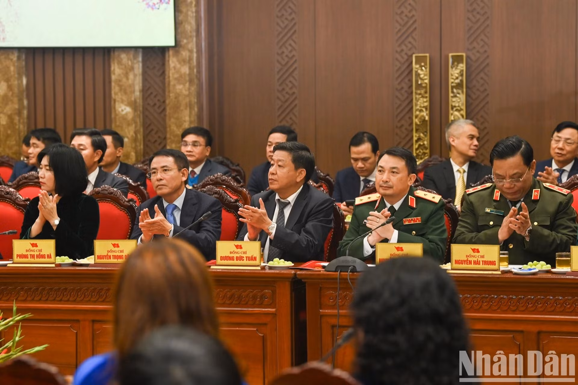 Delegados a la cita.