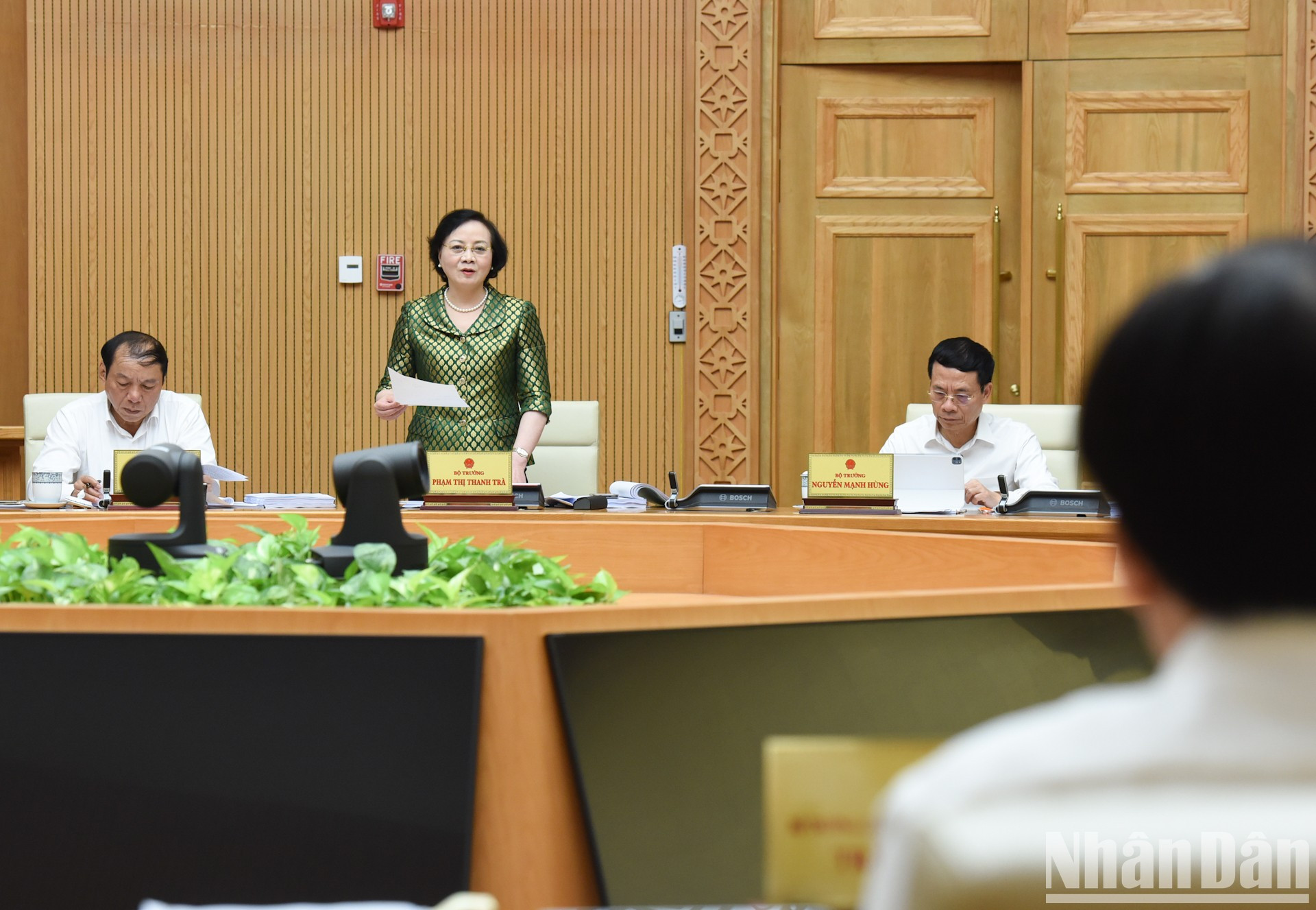 La ministra del Interior, Pham Thi Thanh Tra. La ministra del Interior, Pham Thi Thanh Tra.