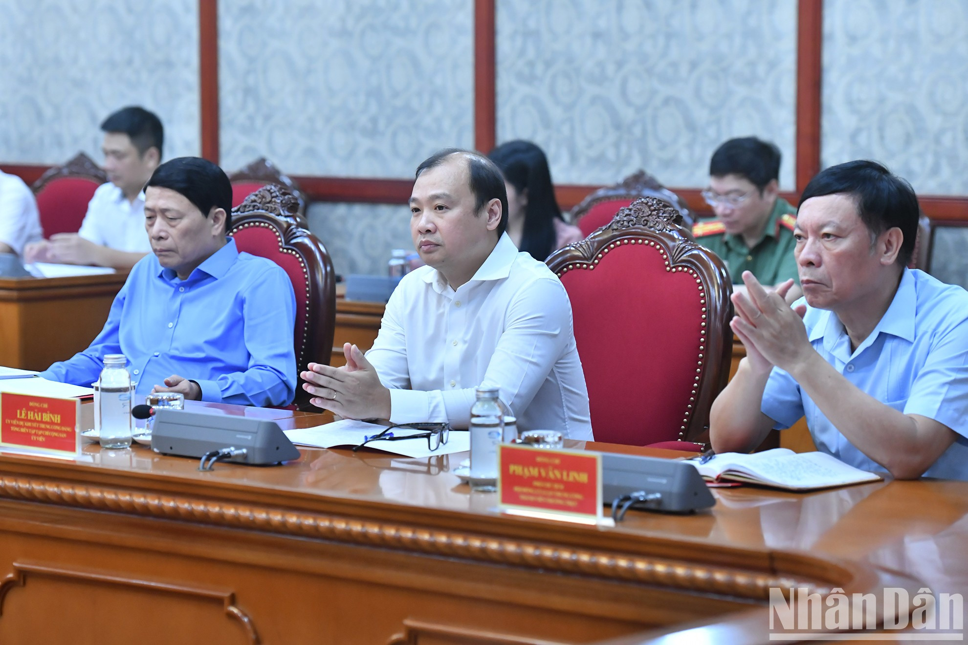 Delegados al simposio.