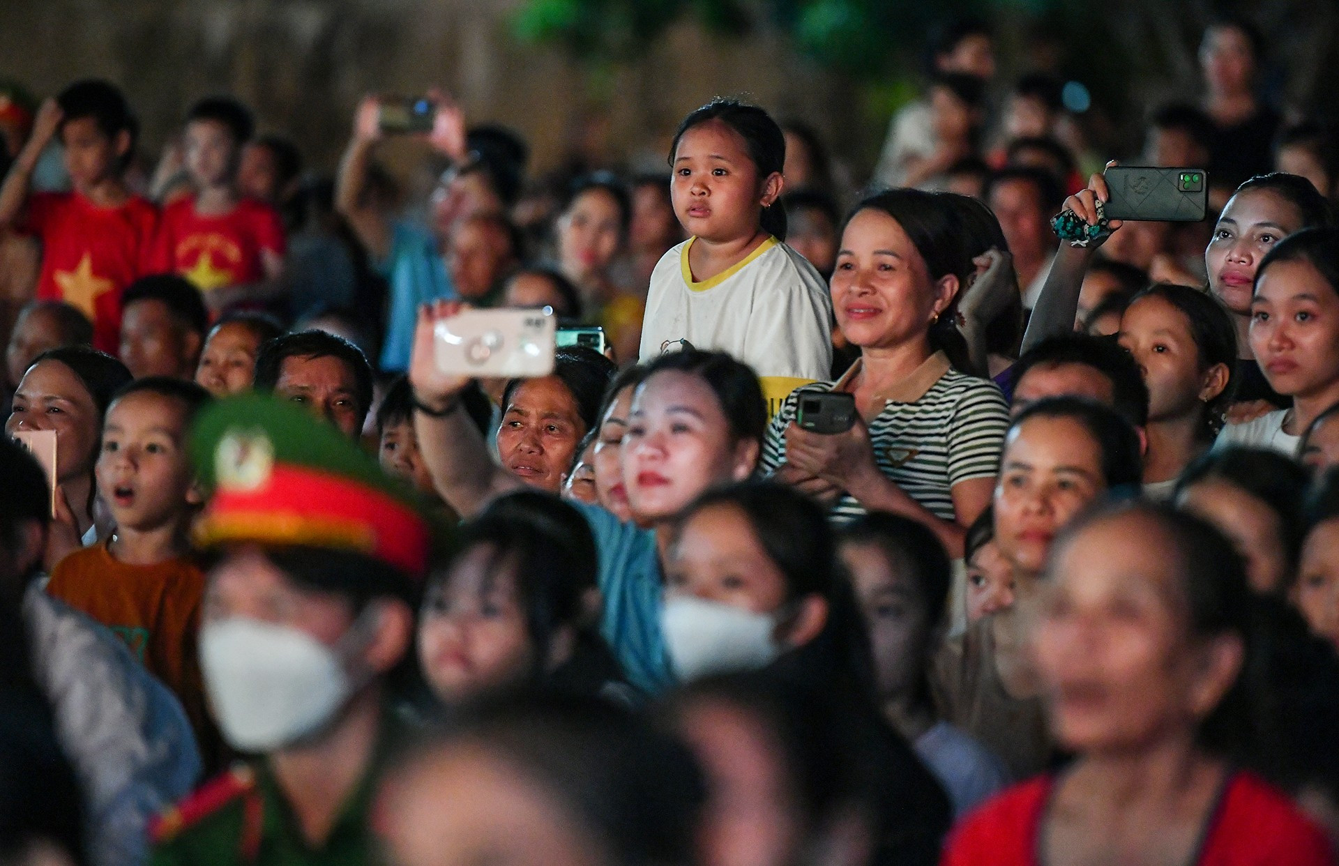 El programa atrajo a numerosos lugareños.