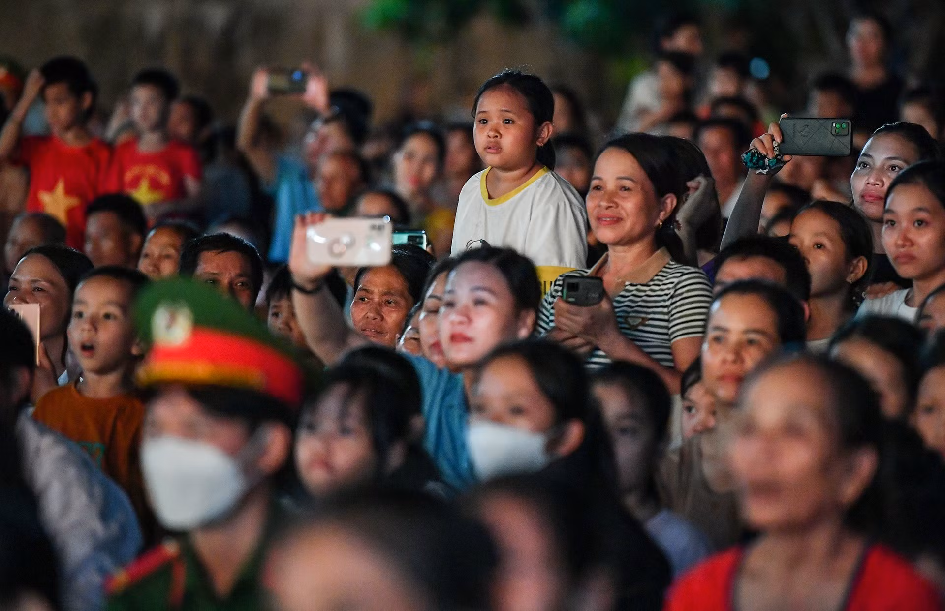 El programa atrajo a numerosos lugareños.