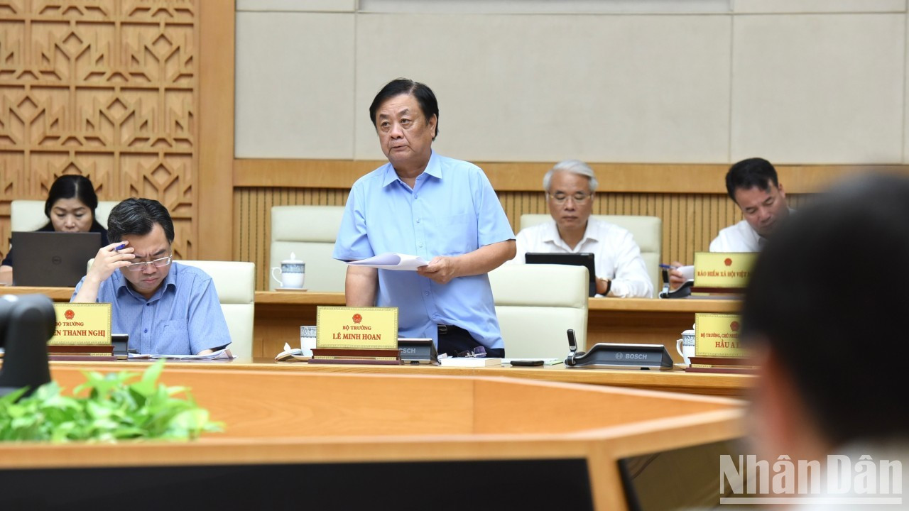 El ministro de Agricultura y Desarrollo Rural, Le Minh Hoan. El ministro de Agricultura y Desarrollo Rural, Le Minh Hoan.