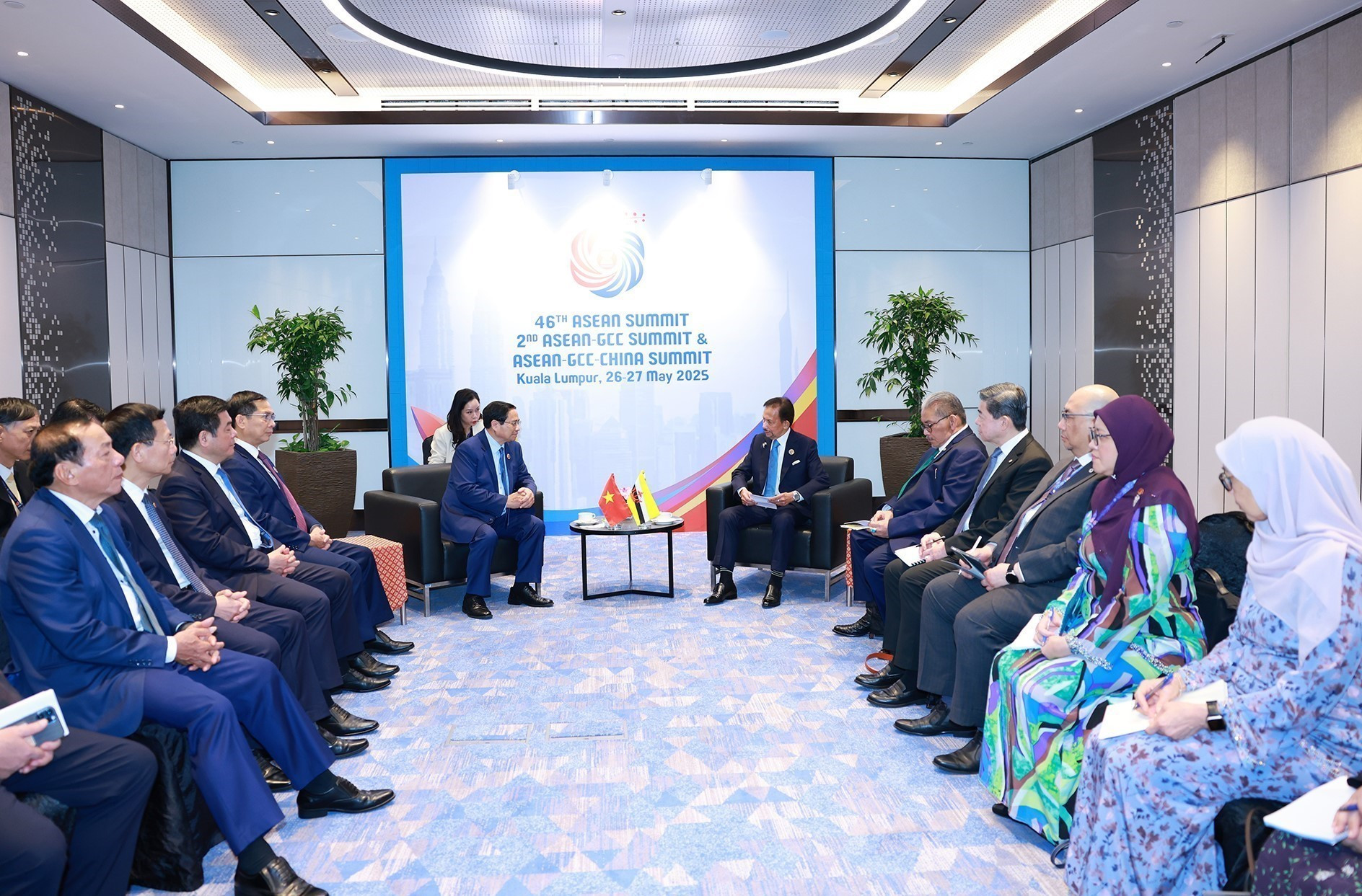 Escena de la reunión.