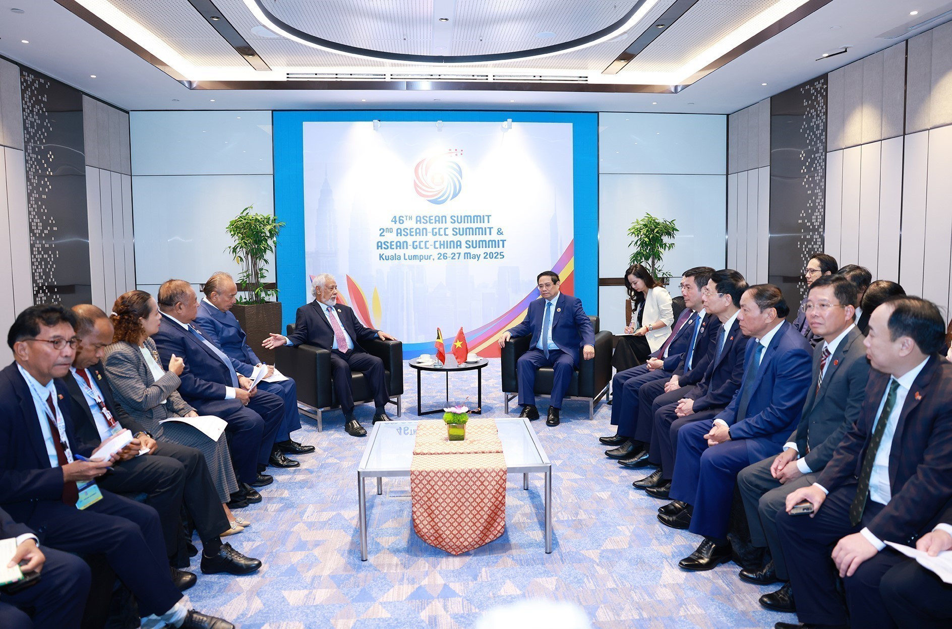 Panorama del encuentro.