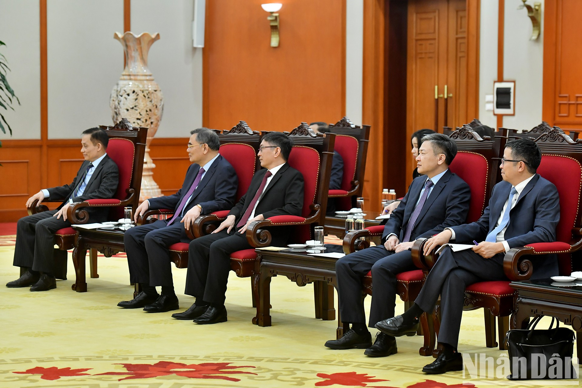 Delegados a la cita.