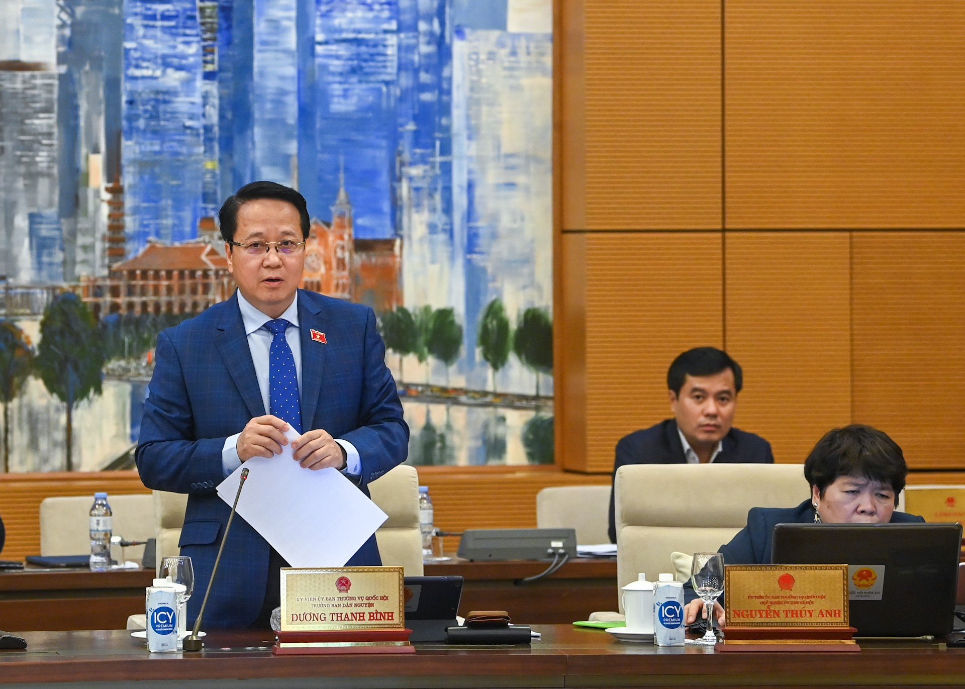 El subjefe de la Comisión de Aspiración del Pueblo, Hoang Anh Cong. El subjefe de la Comisión de Aspiración del Pueblo, Hoang Anh Cong.