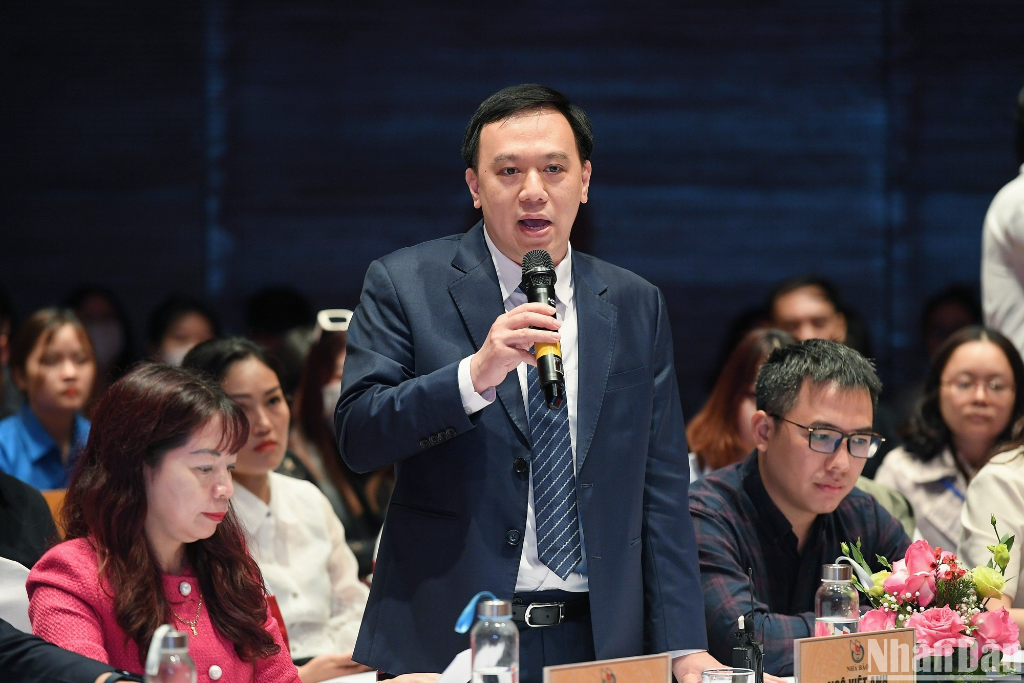 Ngo Viet Anh, jefe adjunto de la redacción de Nhan Dan en línea, publicación digital del periódico Nhan Dan.