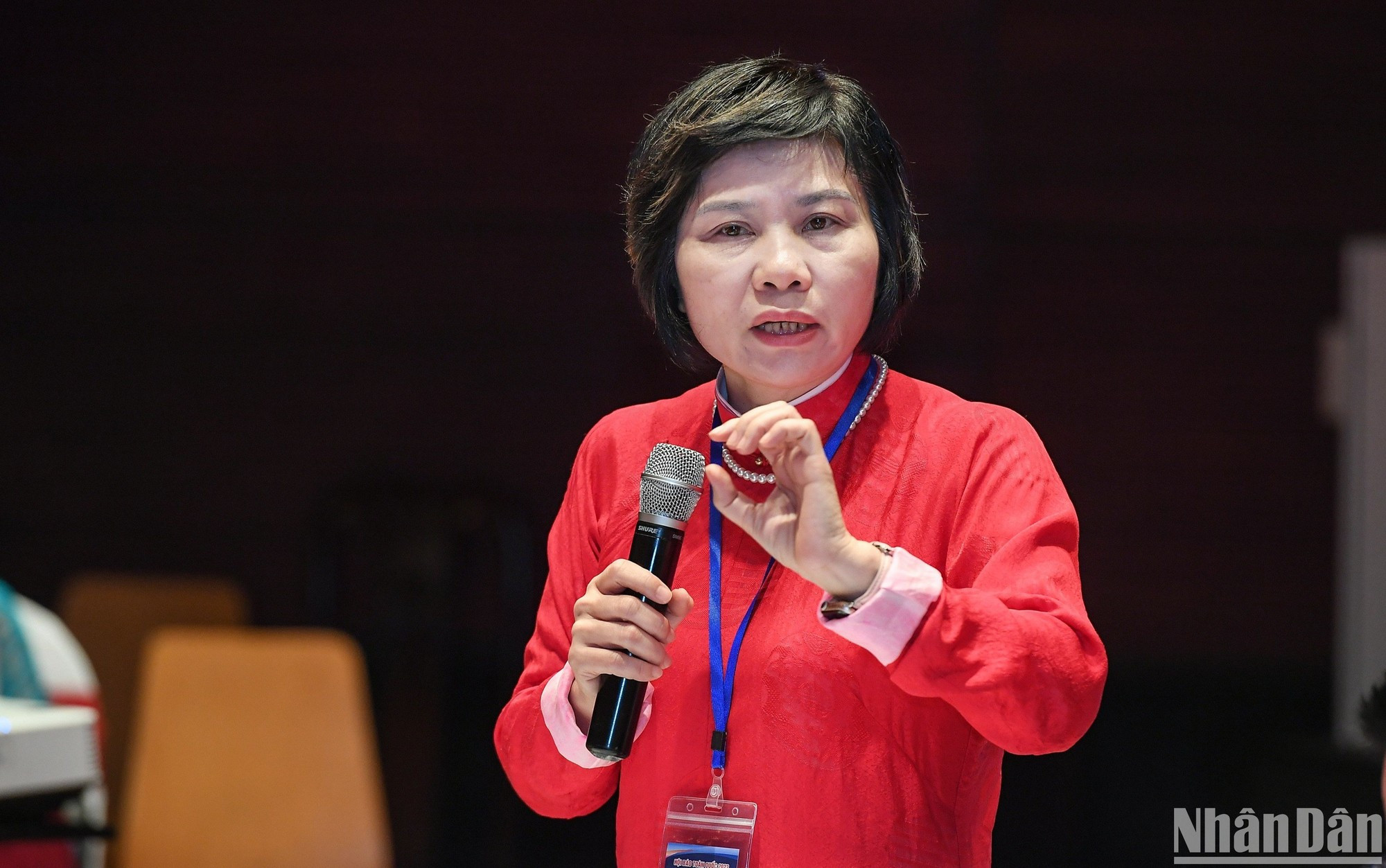 Do Thi Thu Hang, jefa del Departamento de Adiestramiento Profesional de la APV.