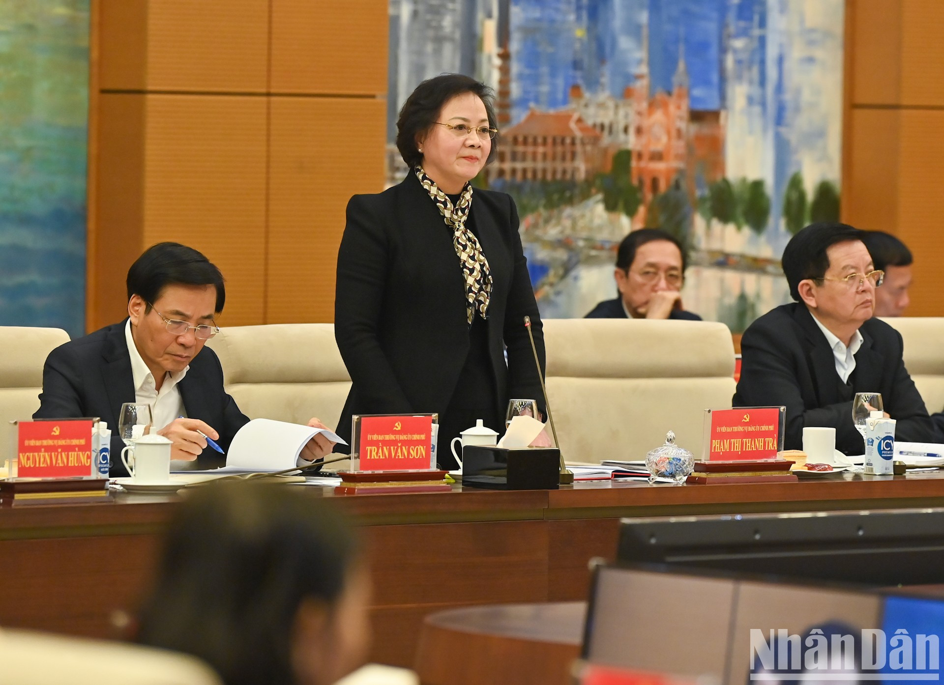 La ministra del Interior, Pham Thi Thanh Tra. La ministra del Interior, Pham Thi Thanh Tra.