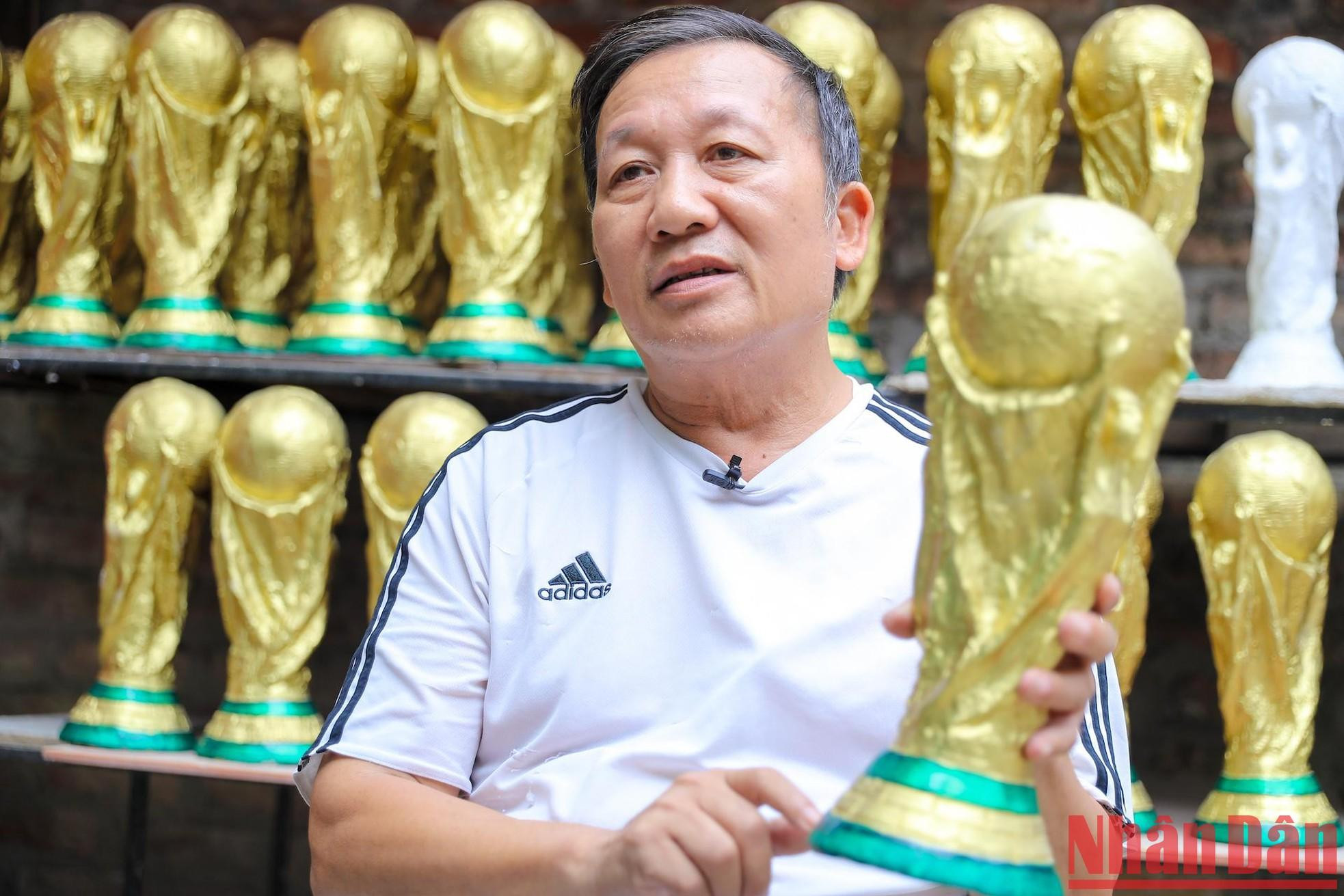 Durante meses de trabajo, el taller de Vuong Hong Nhat ha modelado miles de unidades.