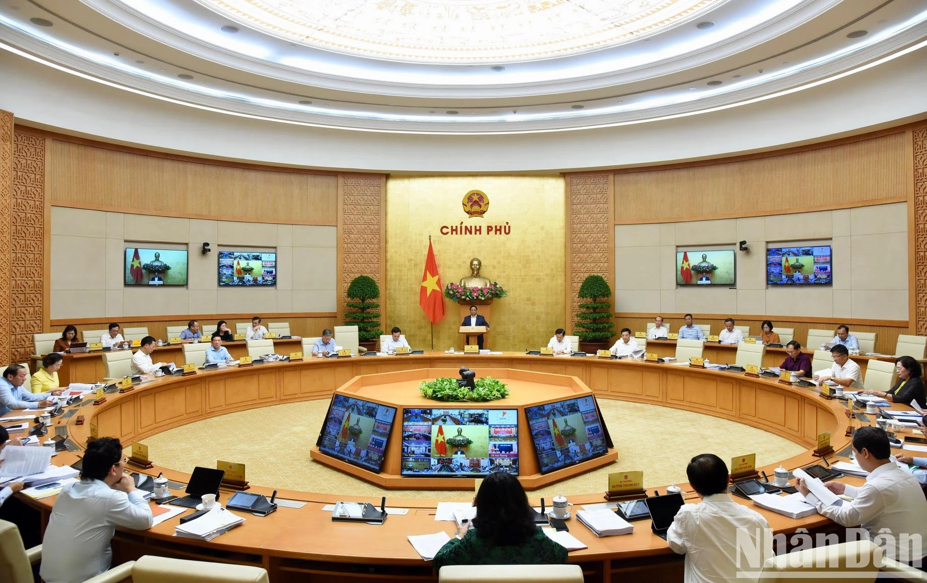 Panorama de la cita.