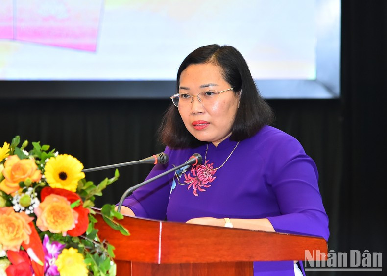 Pham Thi Thinh, vicedirectora y editora subjefa de la Editorial de Política Nacional-Verdad.