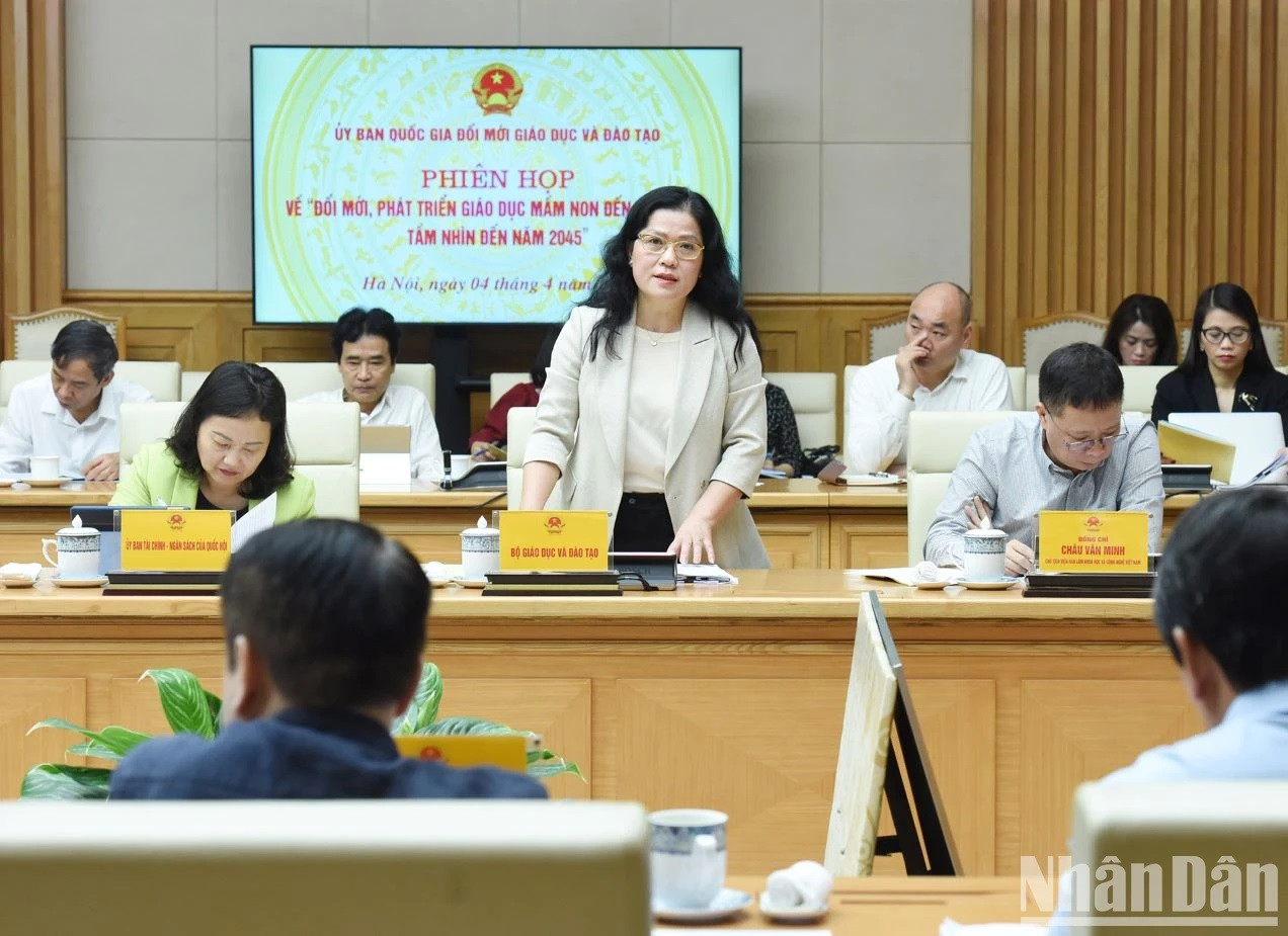 La viceministra de Educación y Formación Nguyen Thi Kim Chi. La viceministra de Educación y Formación Nguyen Thi Kim Chi.