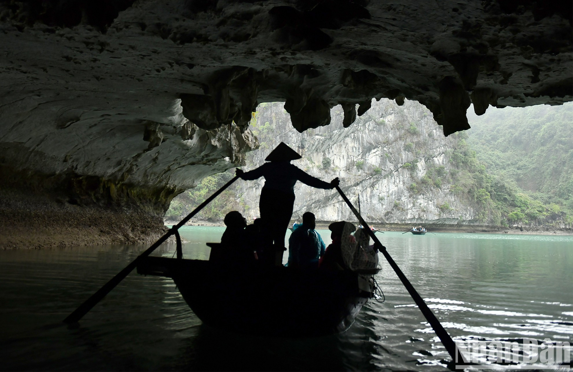 En la cueva de Sang Toi.