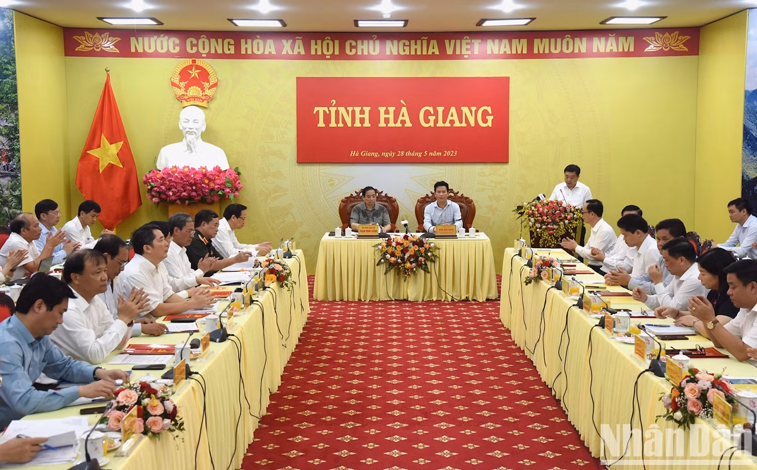 Panorama de la cita.