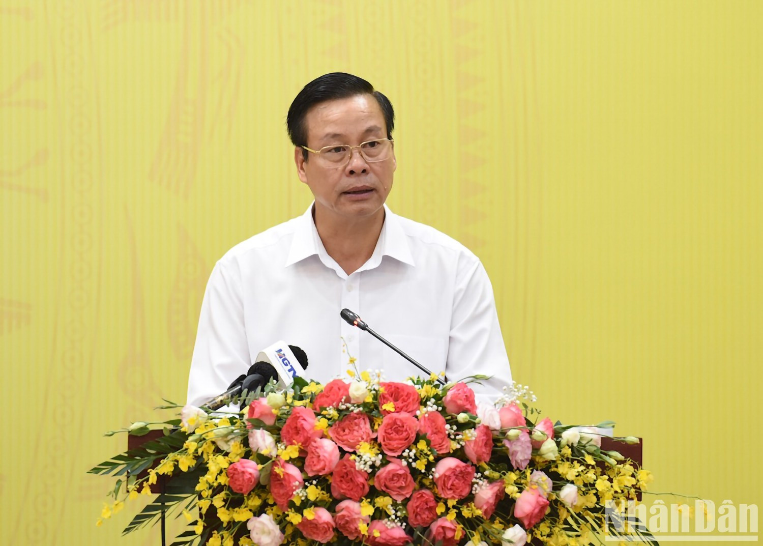 El presidente del Comité Popular de Ha Giang, Nguyen Van Son.