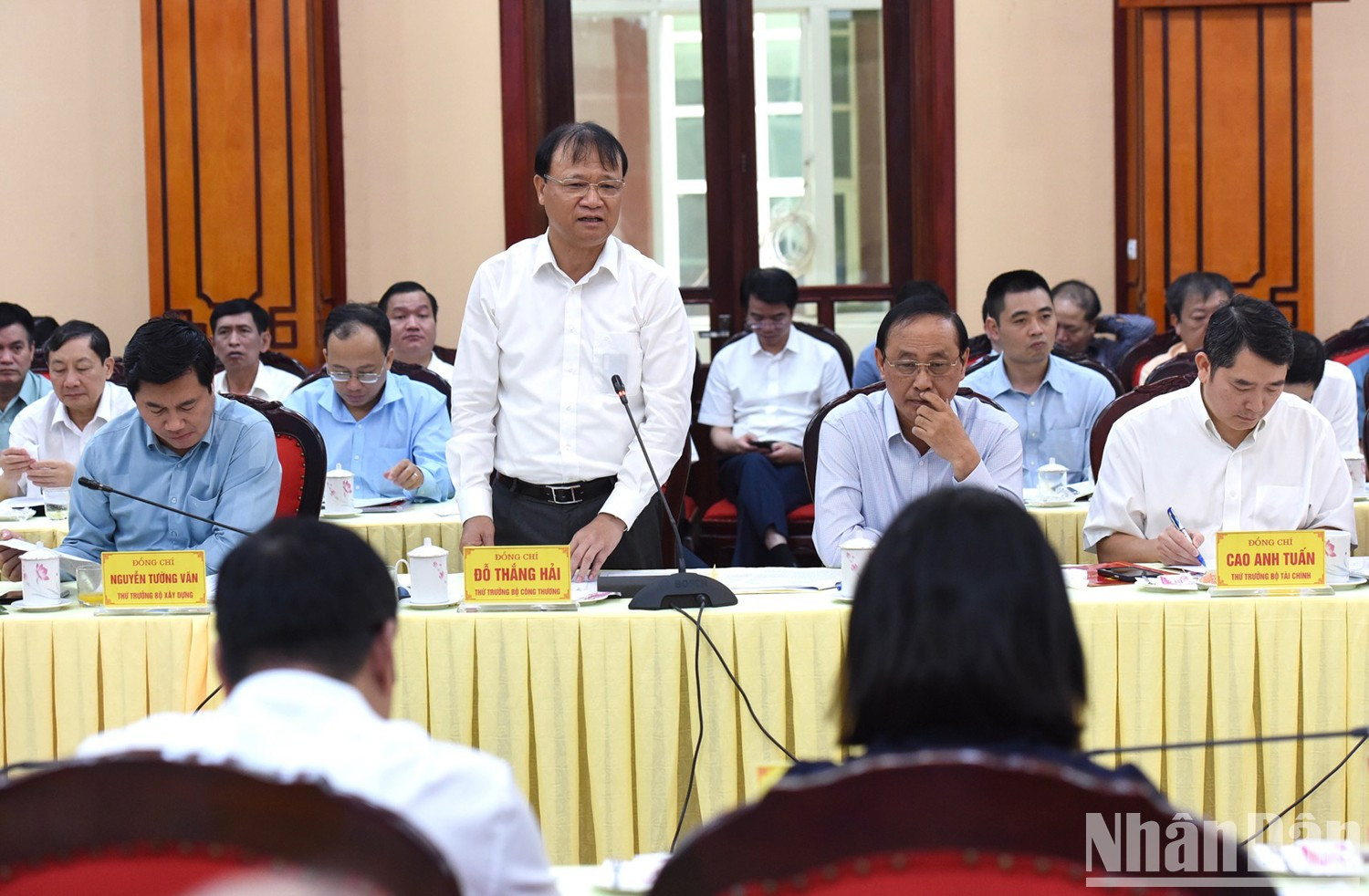 El viceministro de Industria y Comercio Do Thang Hai.