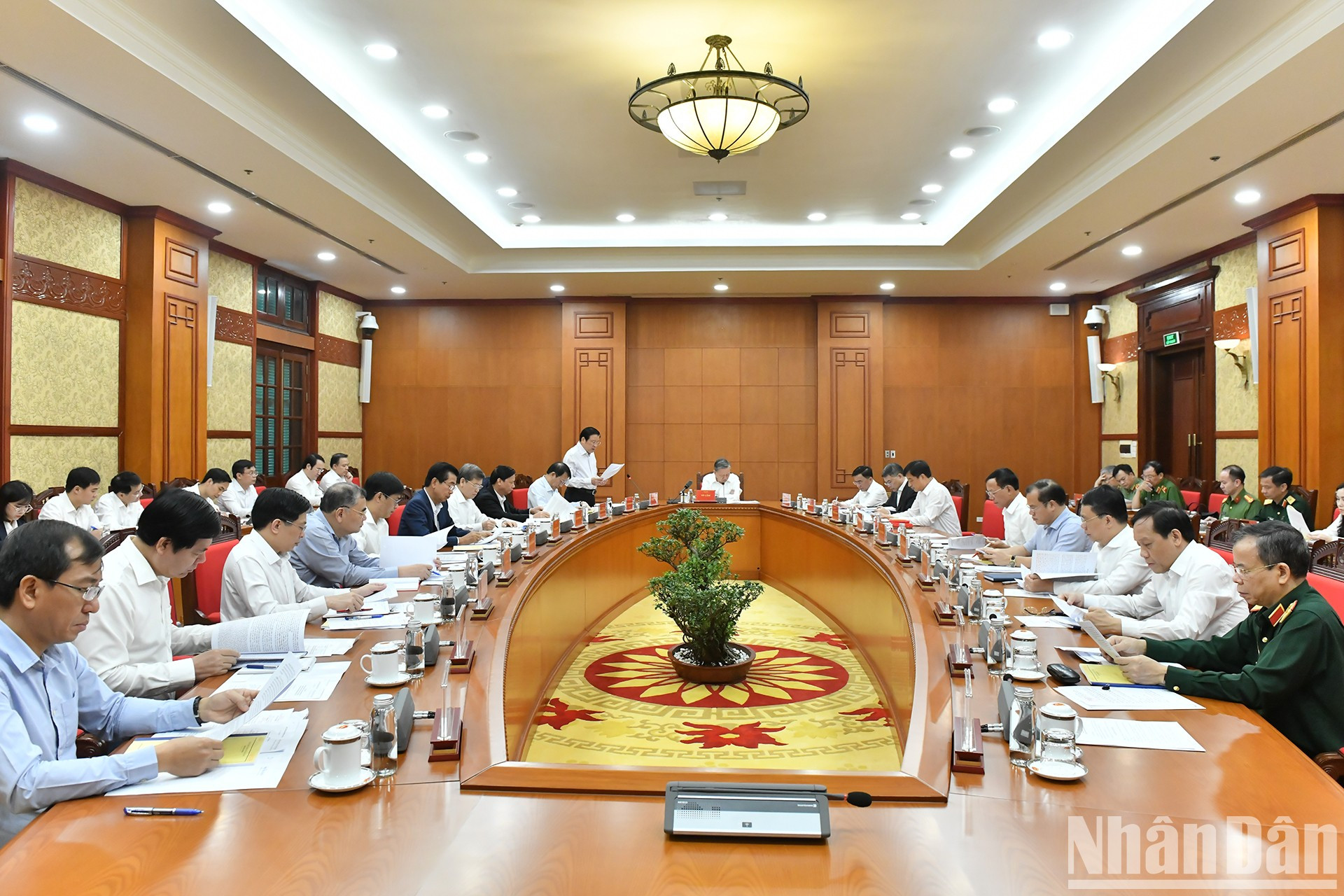 Panorama de la reunión.