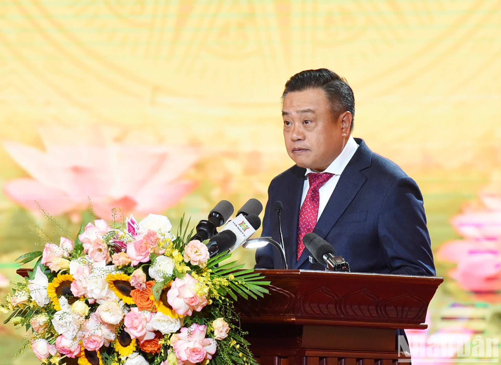 El presidente del Comité Popular de Hanói, Tran Sy Thanh. El presidente del Comité Popular de Hanói, Tran Sy Thanh.