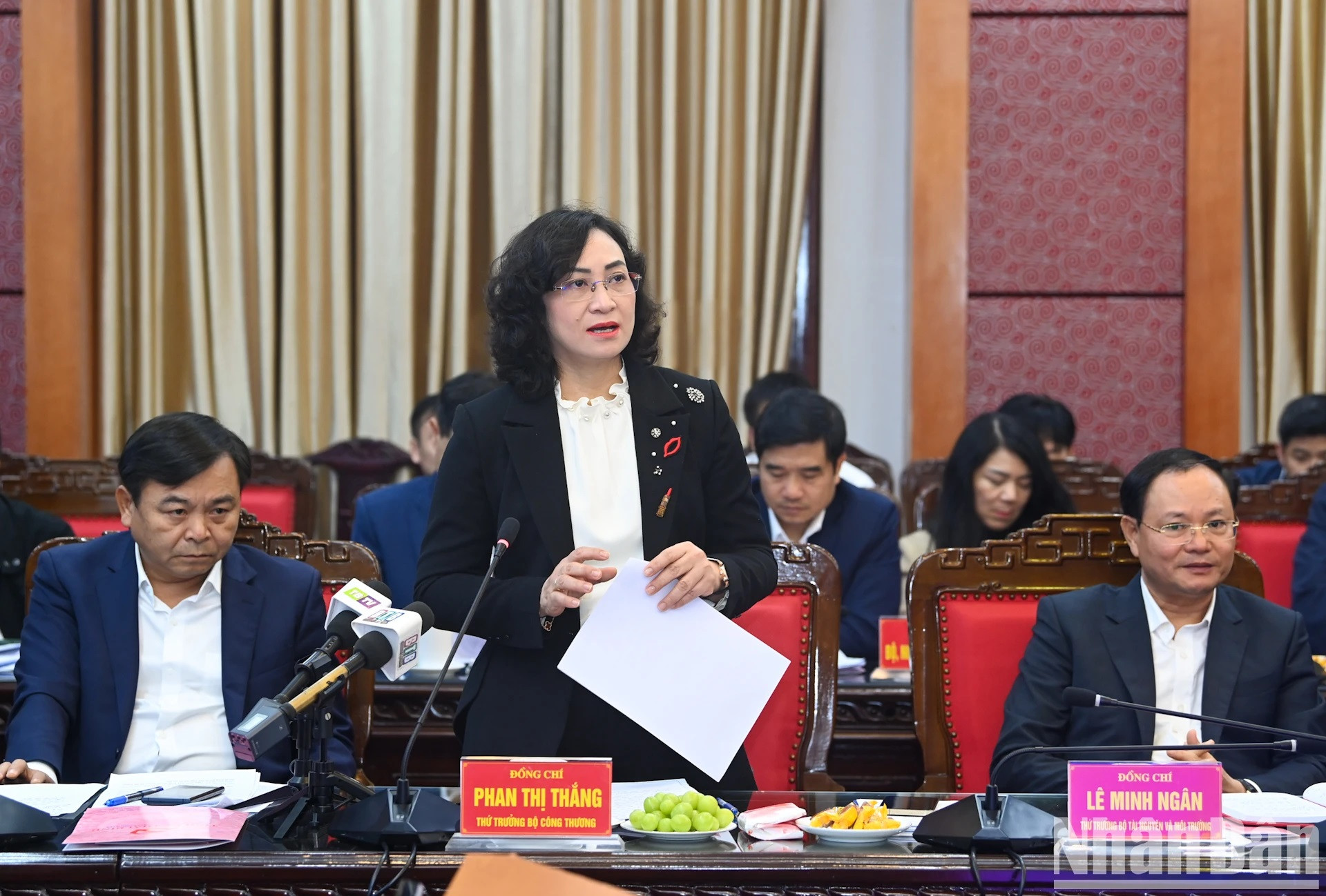 La viceministra de Industria y Comercio Phan Thi Thang. La viceministra de Industria y Comercio Phan Thi Thang.