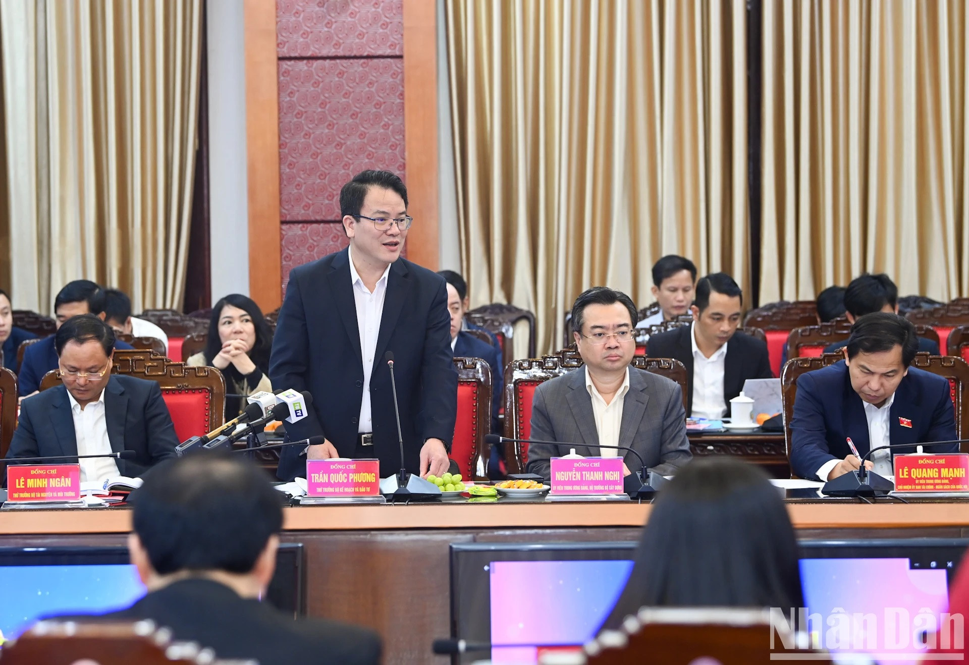 El viceministro de Planificación e Inversión Tran Quoc Phuong. El viceministro de Planificación e Inversión Tran Quoc Phuong.