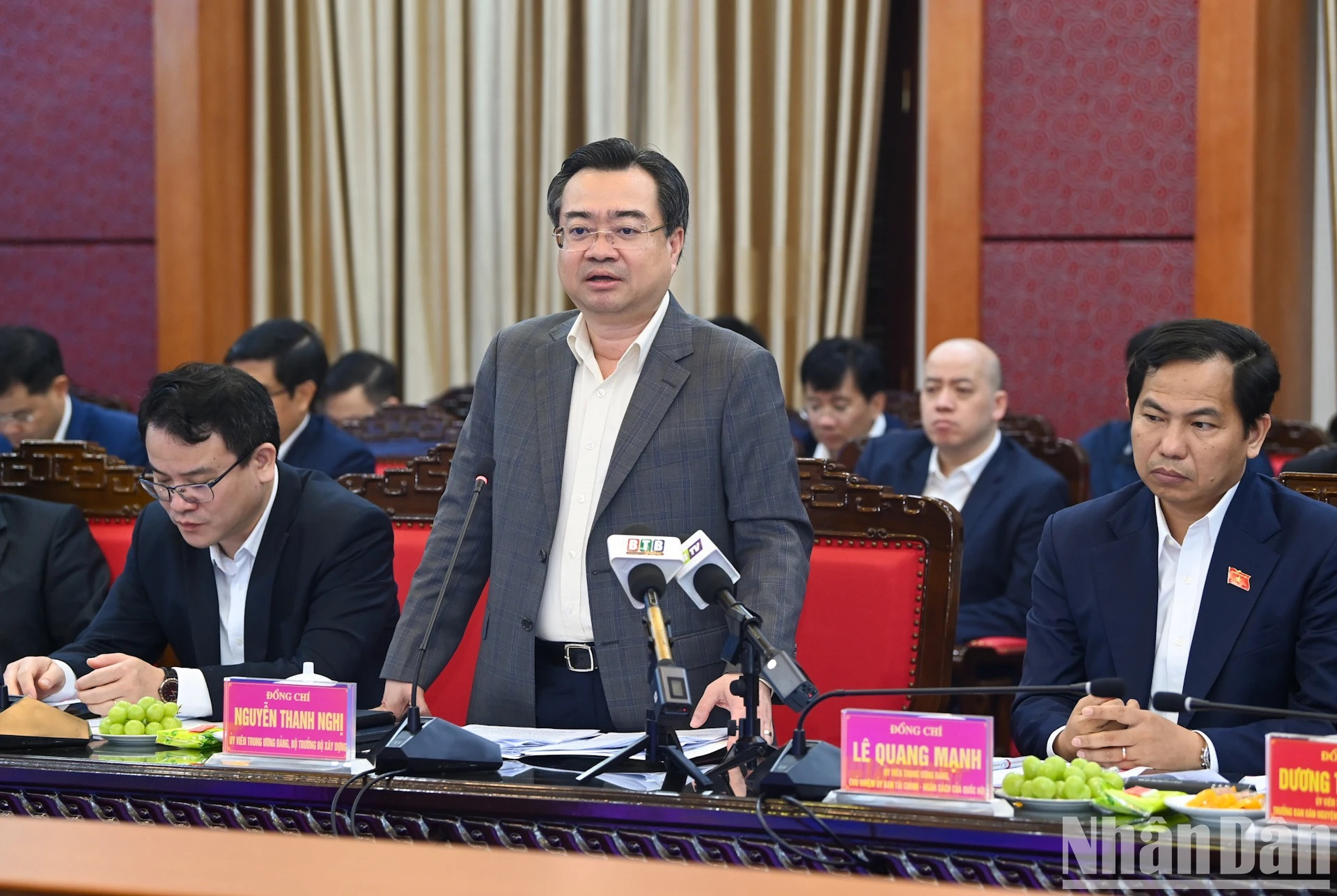 El ministro de Construcción, Nguyen Thanh Nghi. El ministro de Construcción, Nguyen Thanh Nghi.