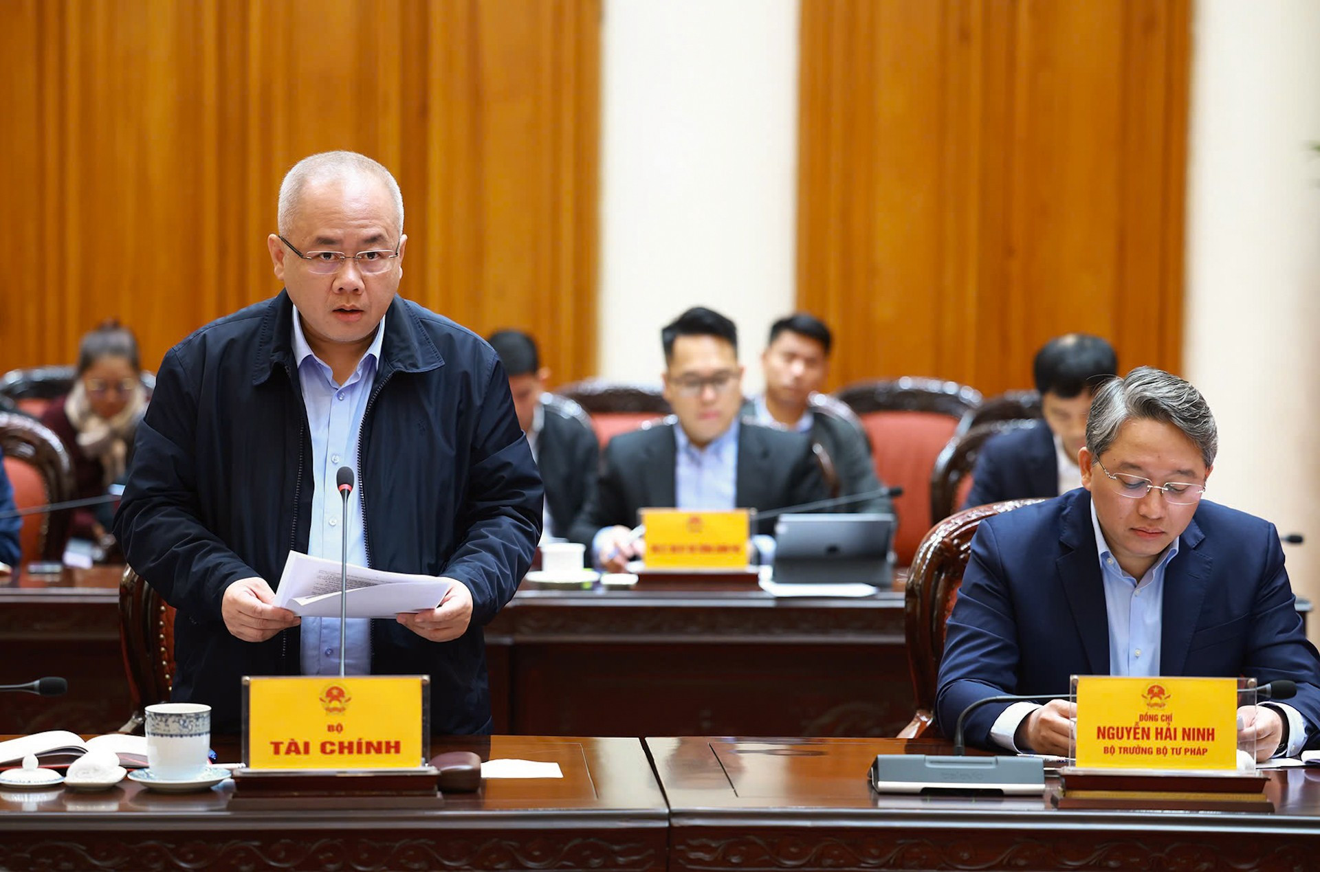 El viceministro de Finanzas Do Thanh Trung. El viceministro de Finanzas Do Thanh Trung.