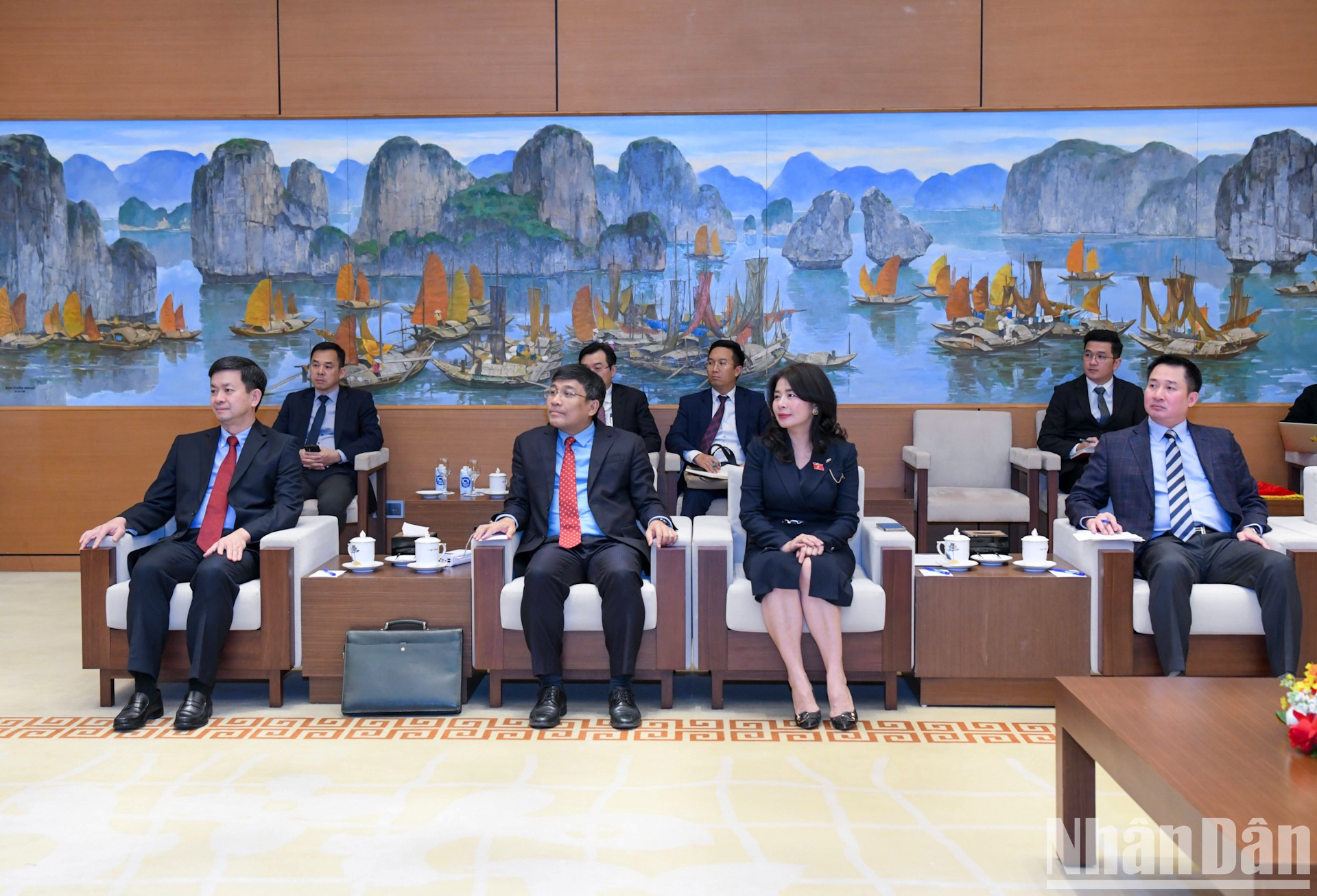 Delegados del país indochino. Delegados del país indochino.