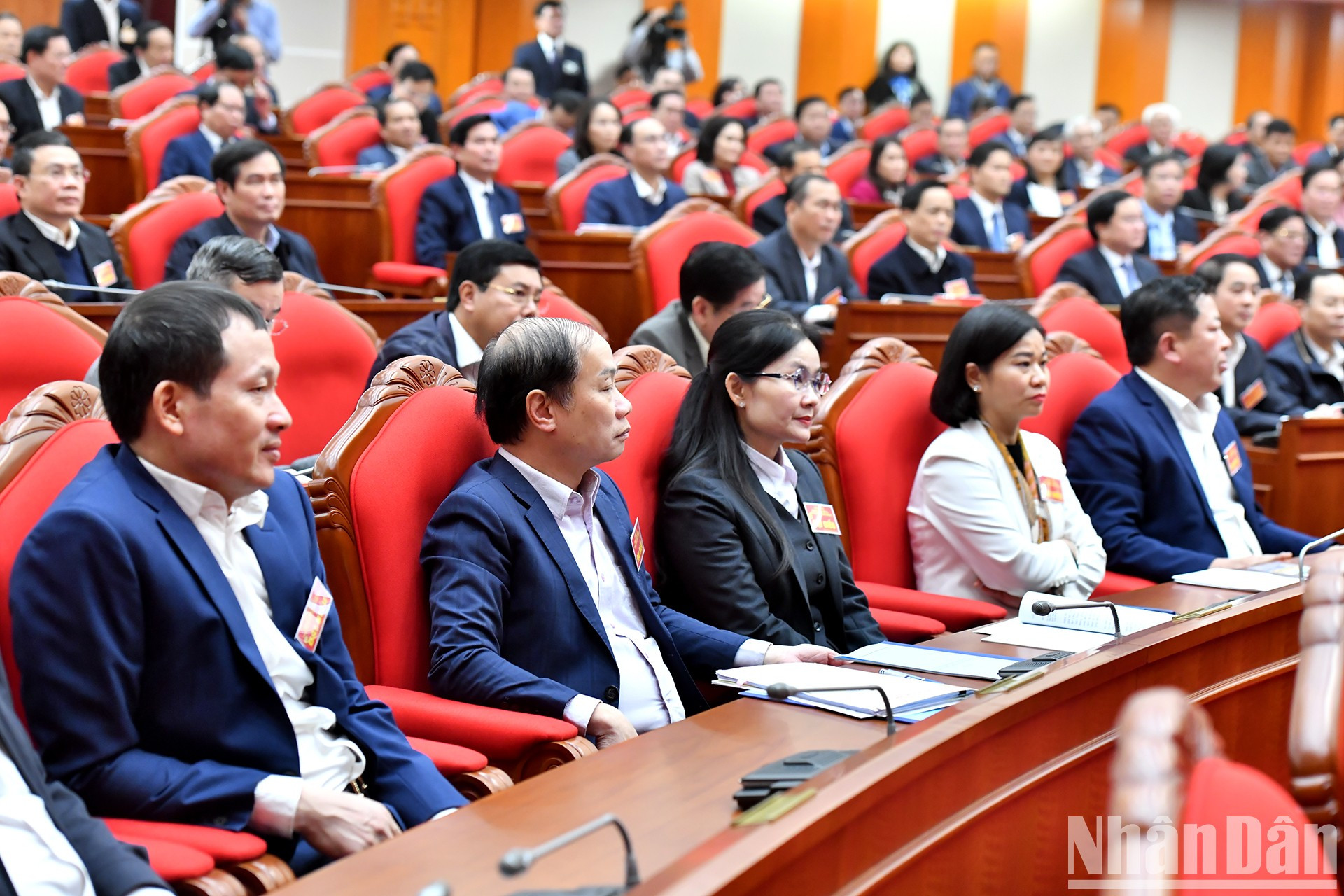 Delegados a la conferencia.