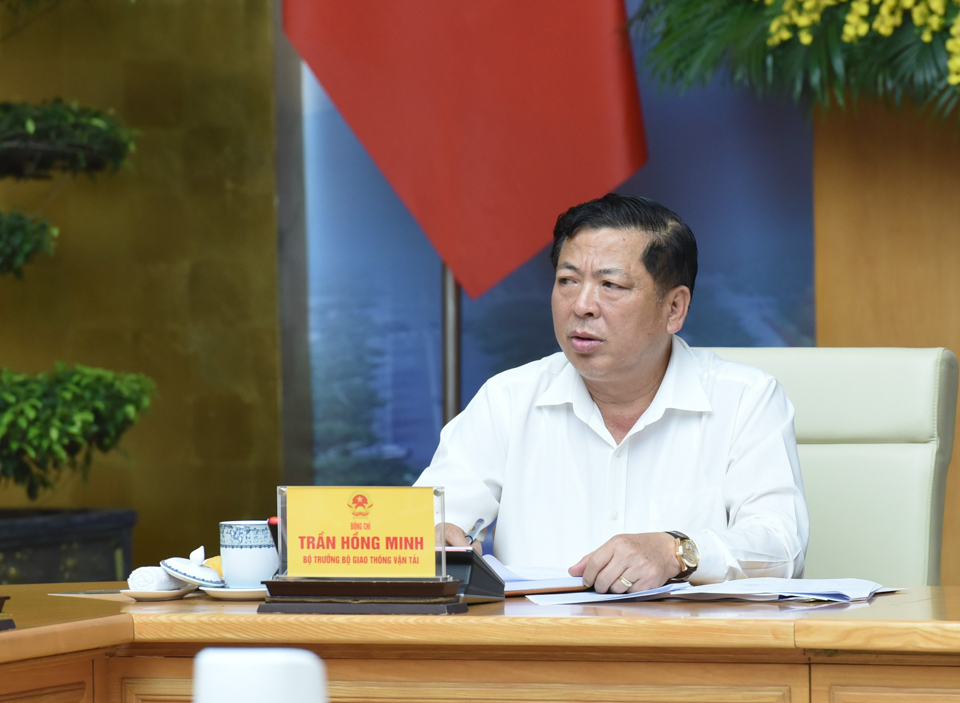 El ministro de Transporte, Tran Hong Minh. El ministro de Transporte, Tran Hong Minh.