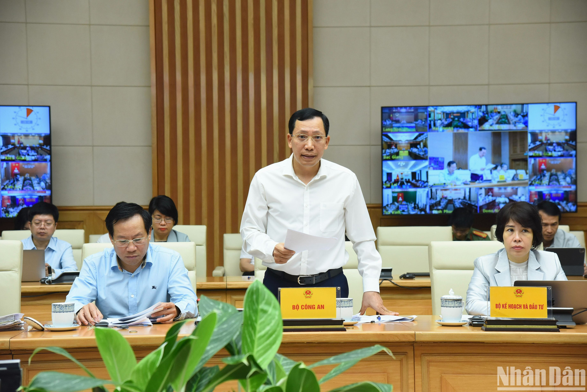 Un representante del Ministerio de Seguridad Pública.