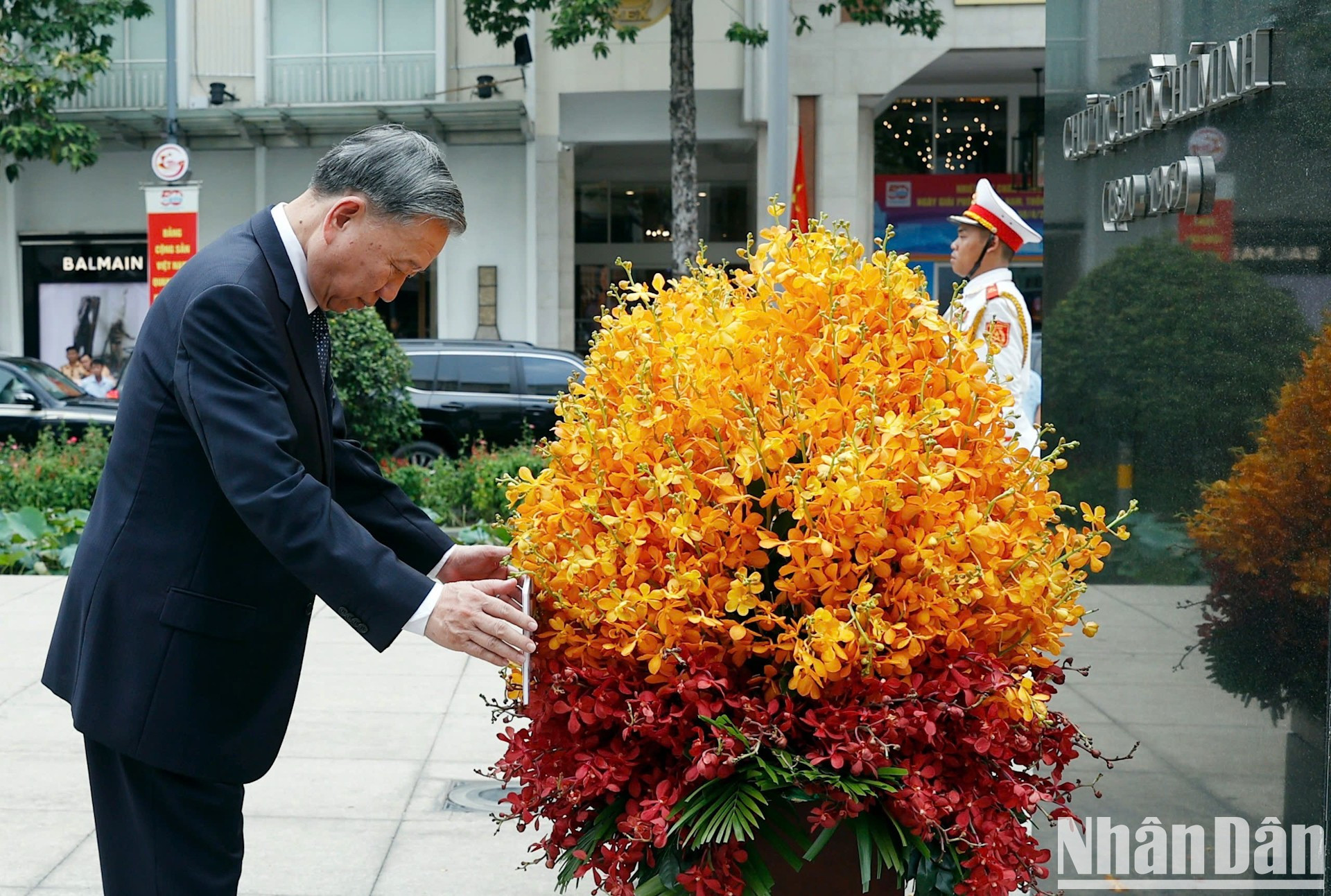 El secretario general del Partido, To Lam. El secretario general del Partido, To Lam.