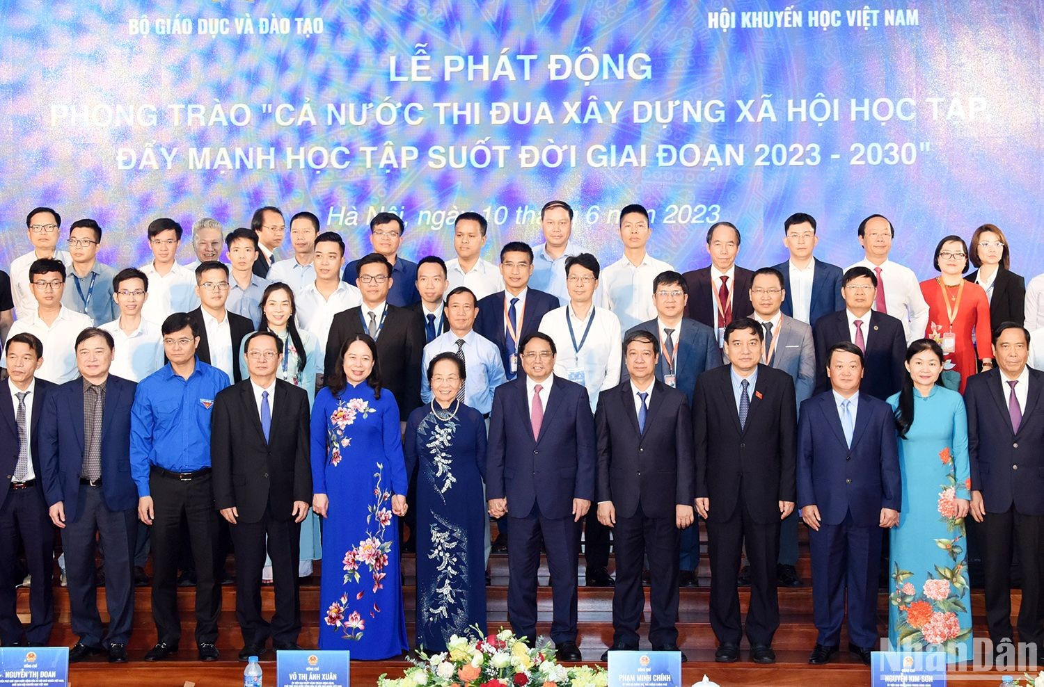 Los delegados al evento.