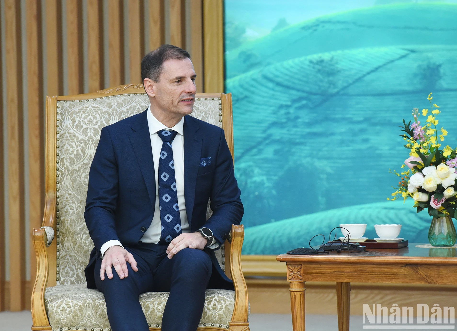 El ministro de Justicia de Hungría, Tuzson Bence.