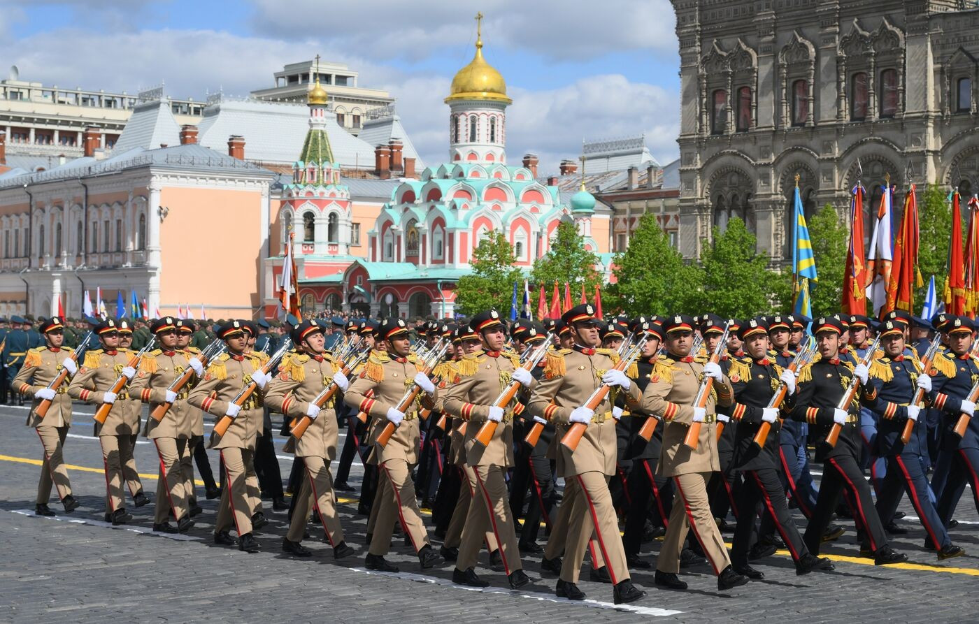 La delegación de Egipto.